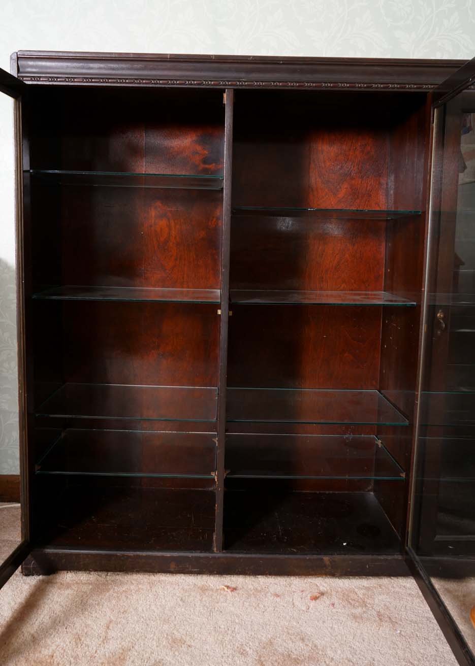 Vintage Glass Front Display Case