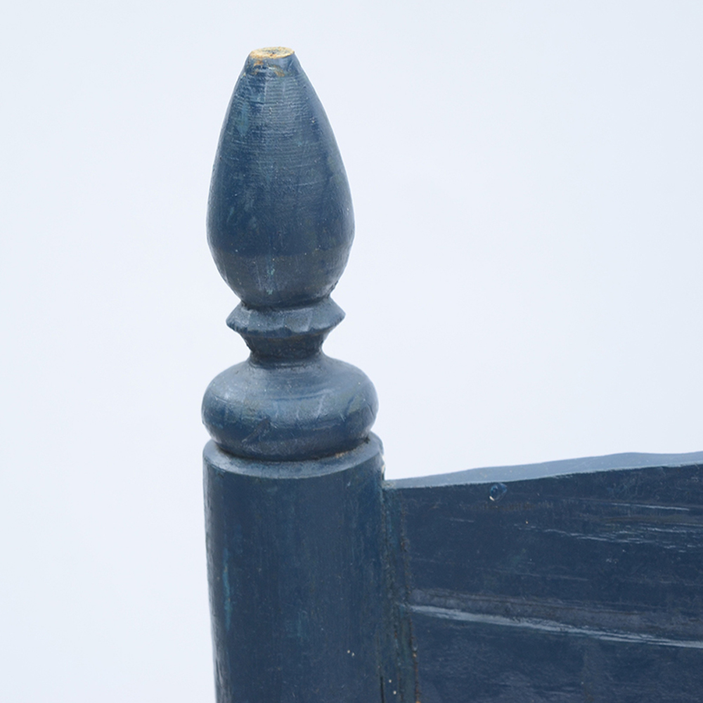 Pair of Rush Seat Side Chairs