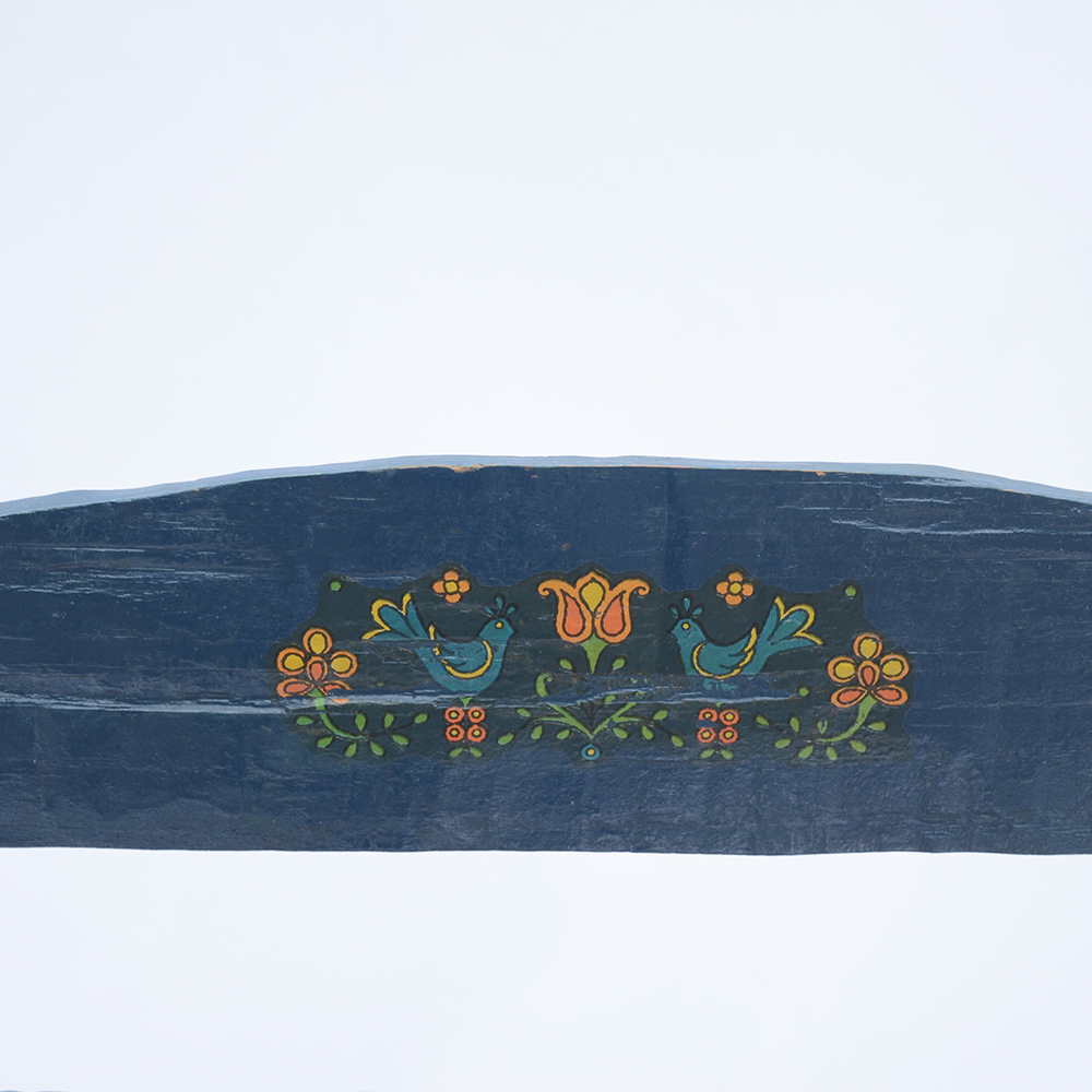 Pair of Rush Seat Side Chairs