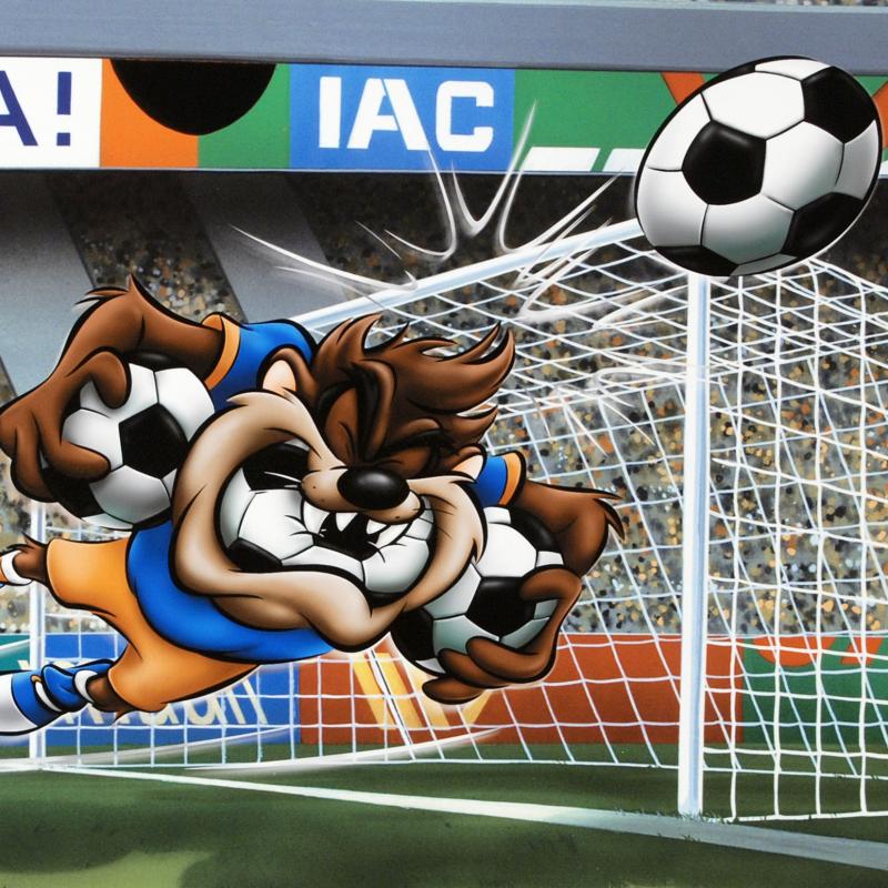 Limited Edition Giclee from Warner Bros. "Taz Soccer"