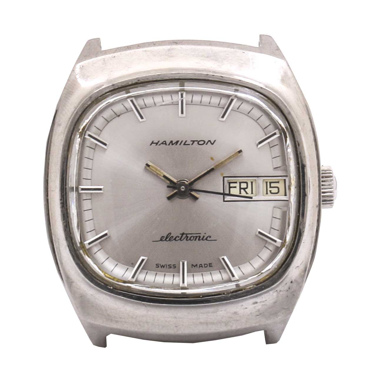 Hamilton Electronic Stainless Steel Watch