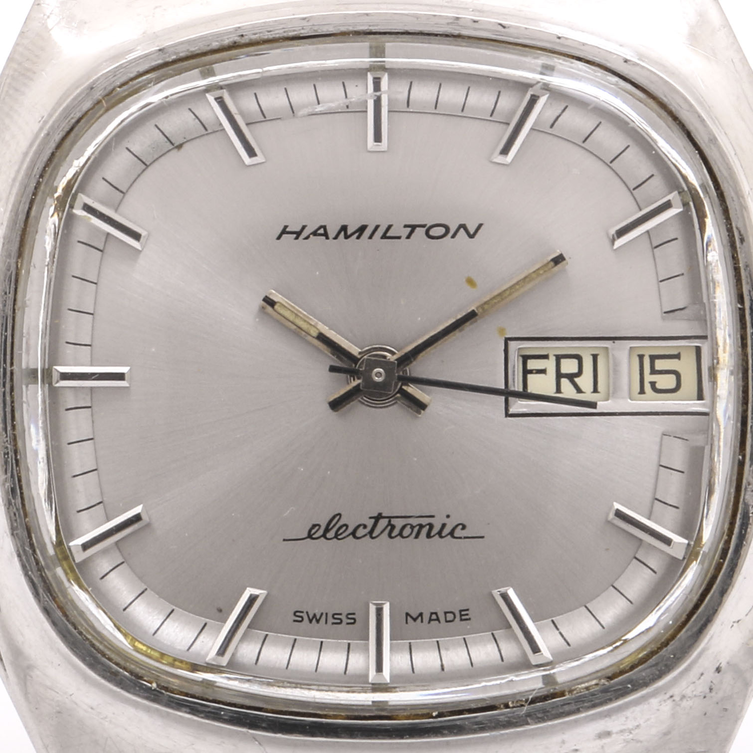Hamilton Electronic Stainless Steel Watch