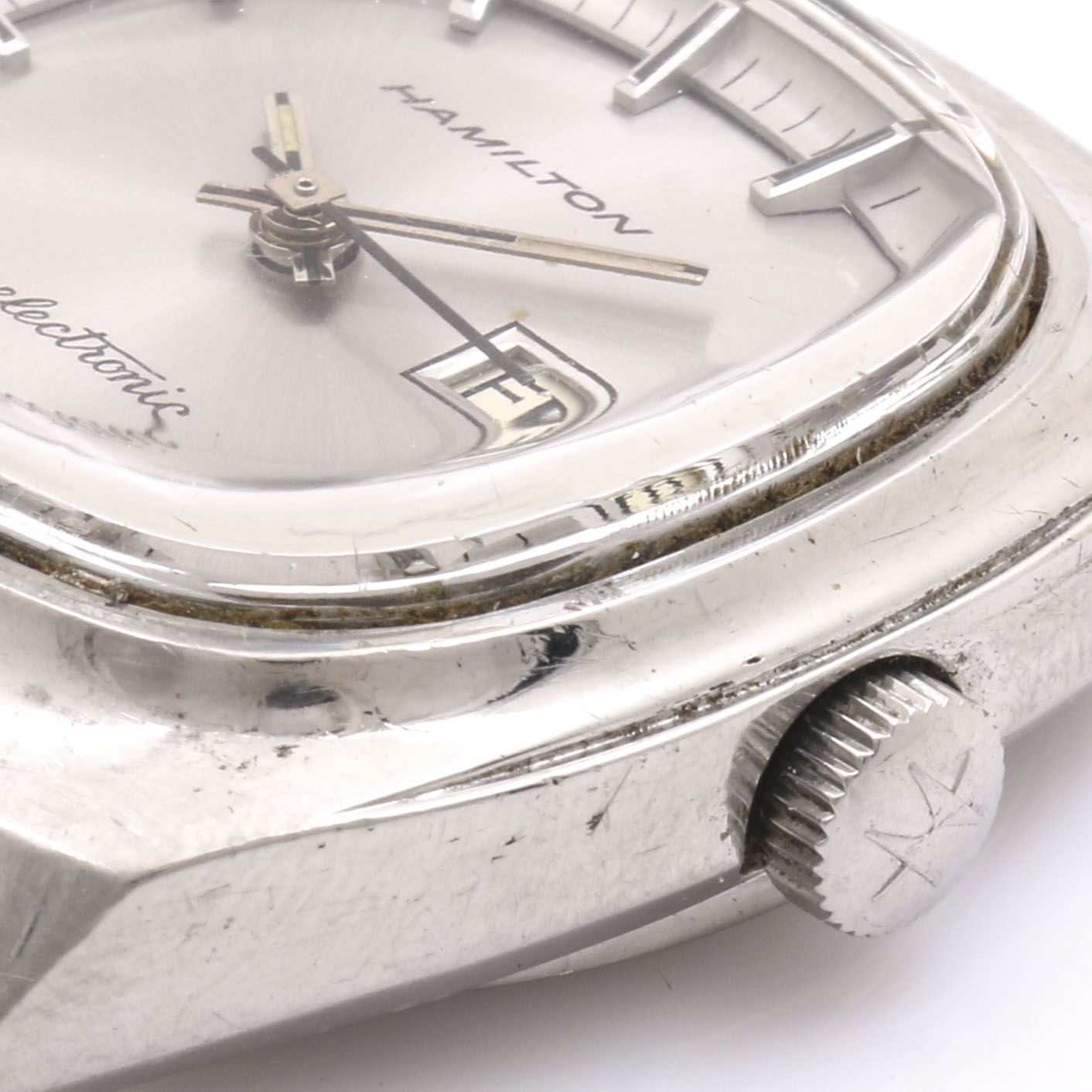 Hamilton Electronic Stainless Steel Watch