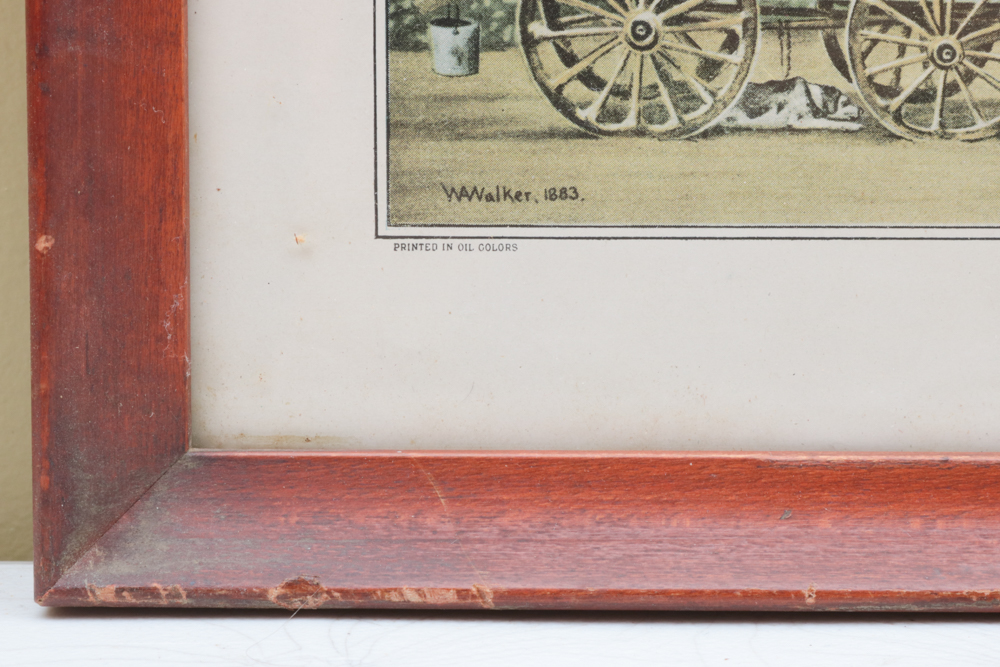 Offset Lithographs After Currier and Ives