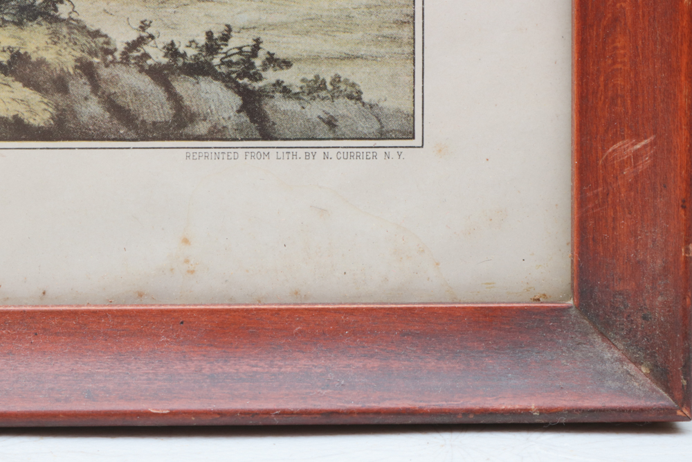 Offset Lithographs After Currier and Ives