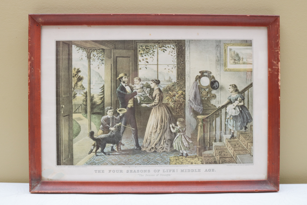 Offset Lithographs After Currier and Ives