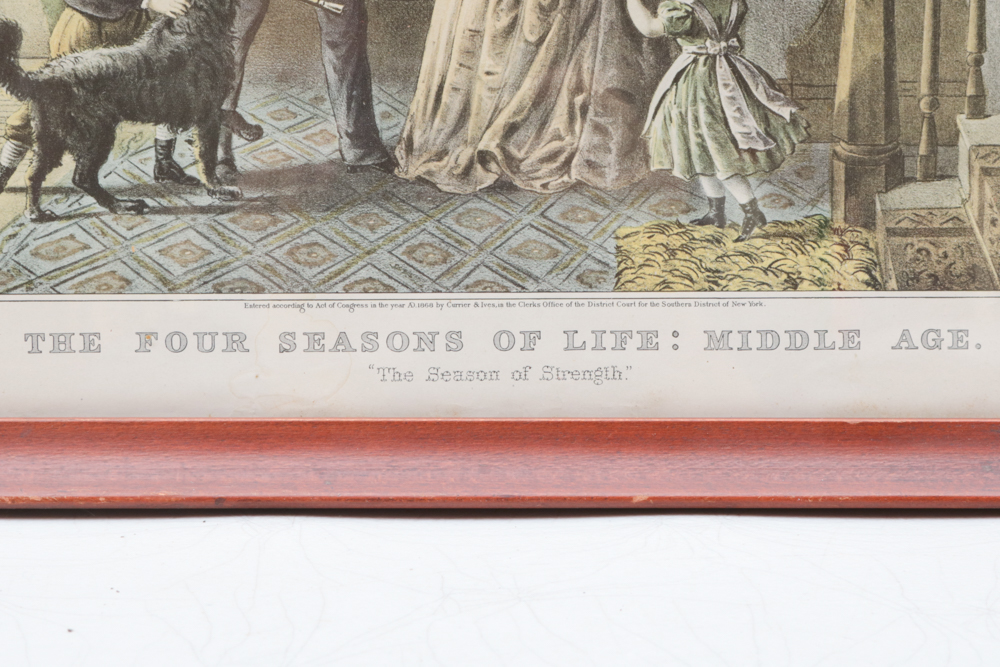 Offset Lithographs After Currier and Ives