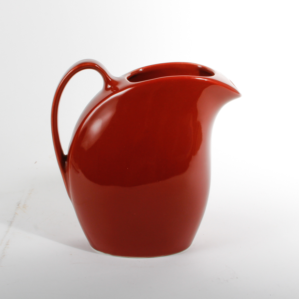 Pair of Vintage Pottery Pitchers Including Hall