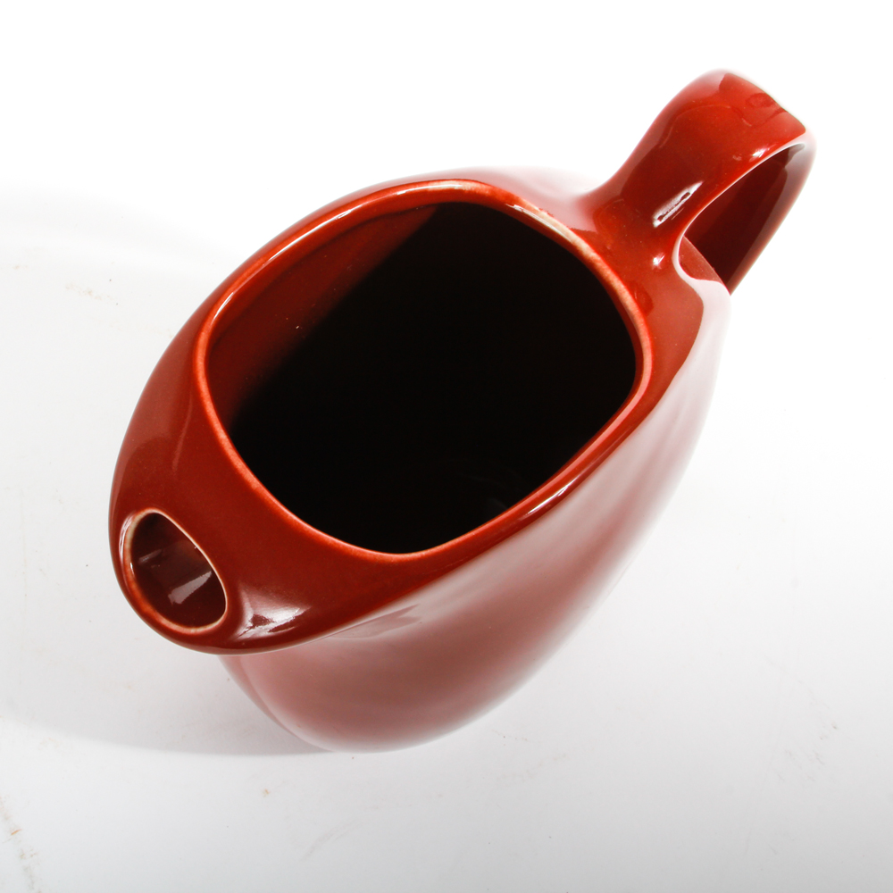 Pair of Vintage Pottery Pitchers Including Hall