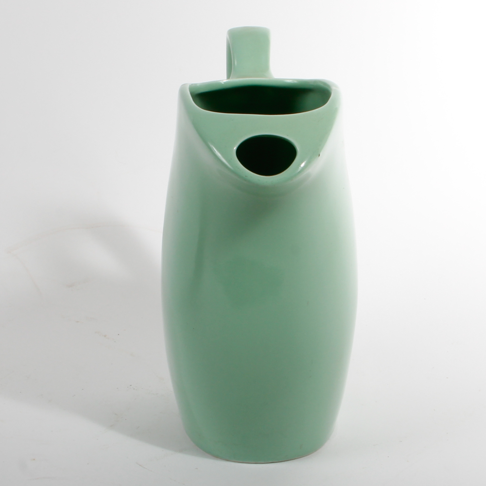 Pair of Vintage Pottery Pitchers Including Hall