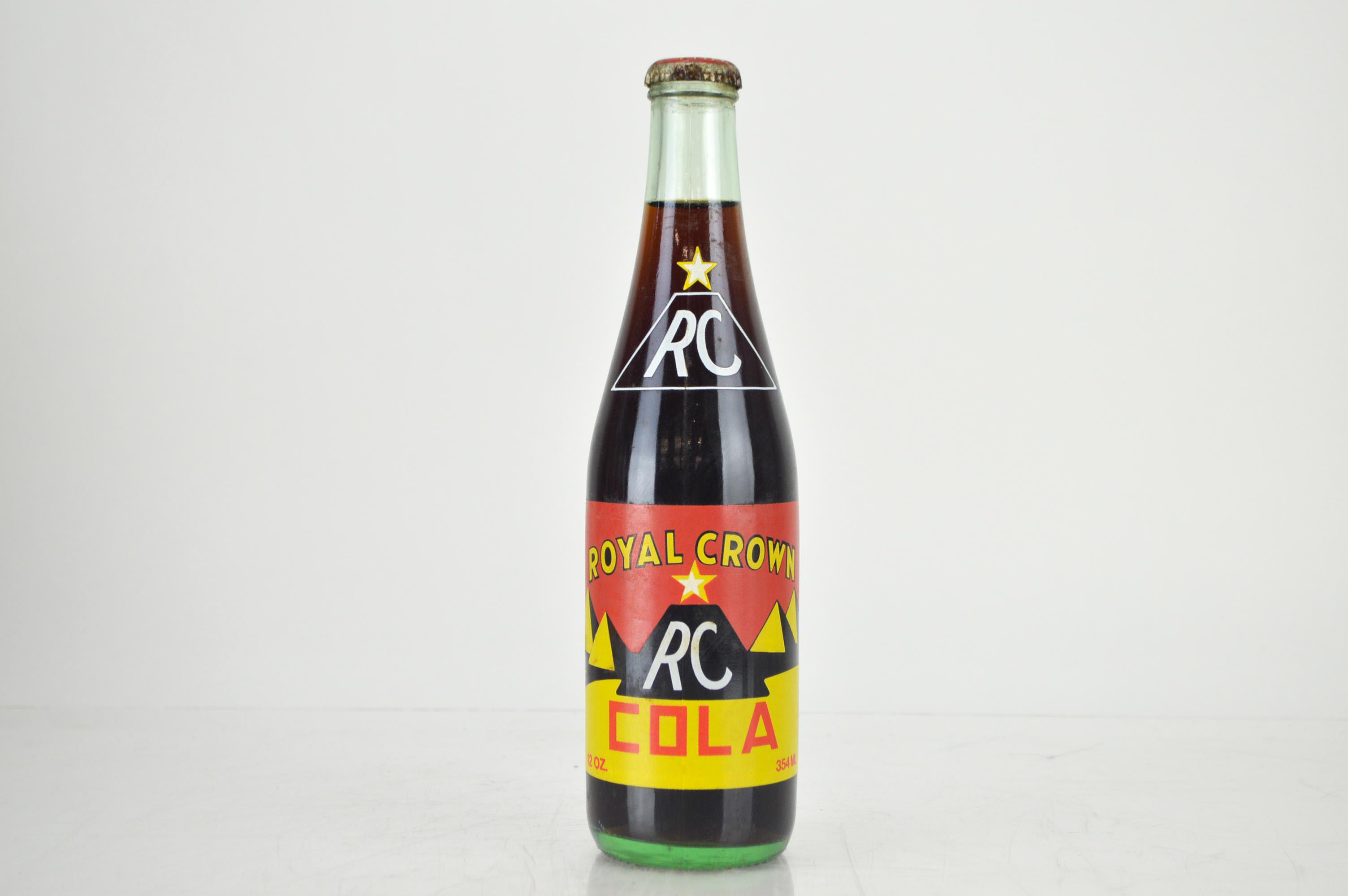 Royal Crown Cola Paper Carrier With Bottles