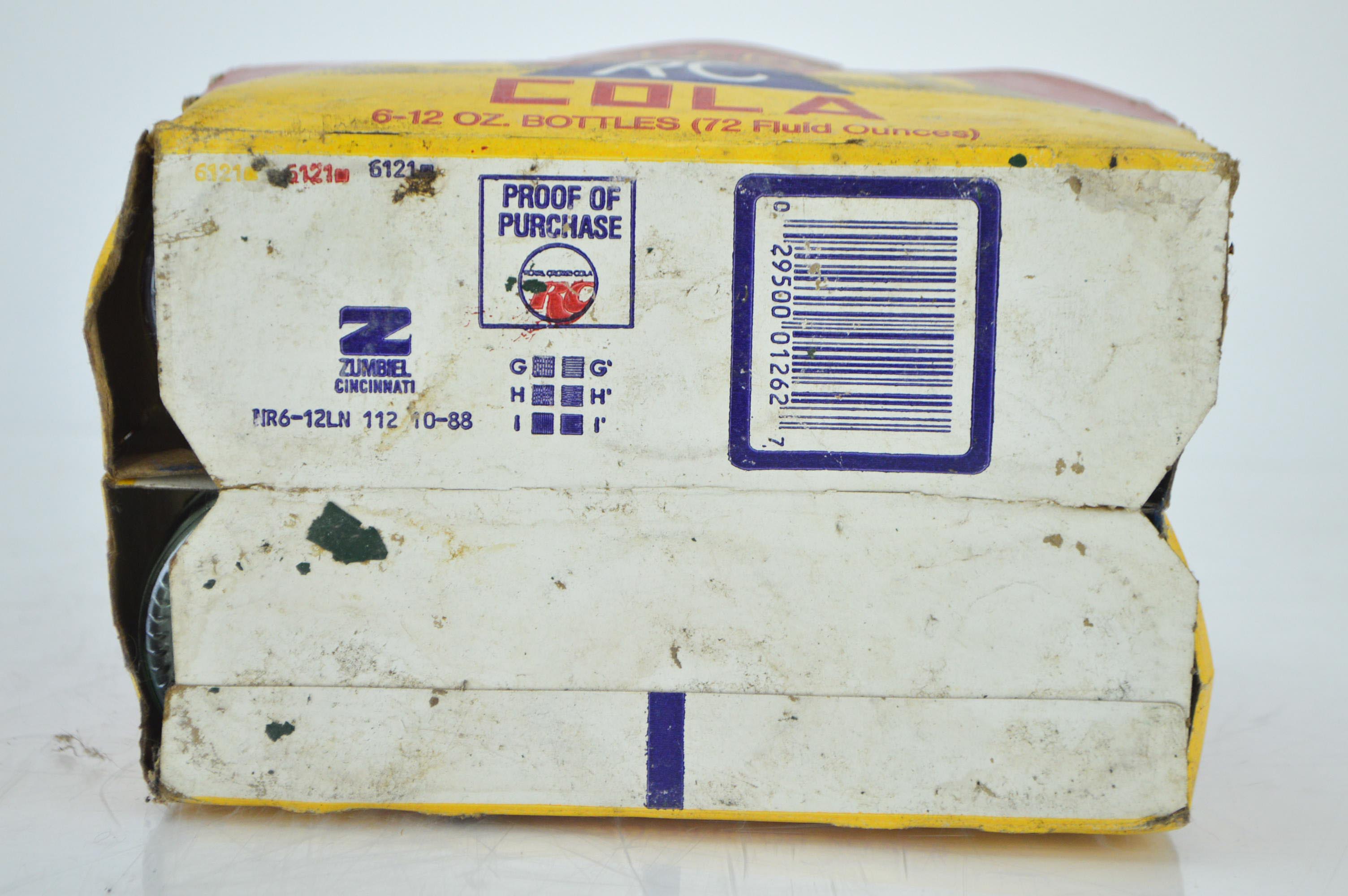 Royal Crown Cola Paper Carrier With Bottles