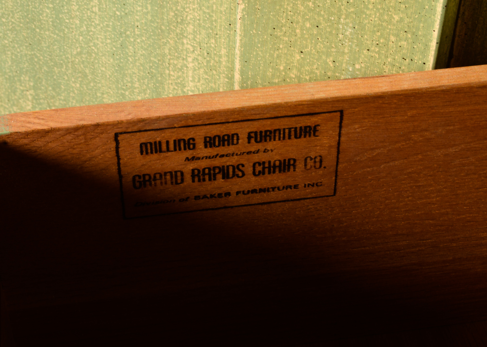 Pale Green Armoire Cabinet by Grand Rapids Chair Company