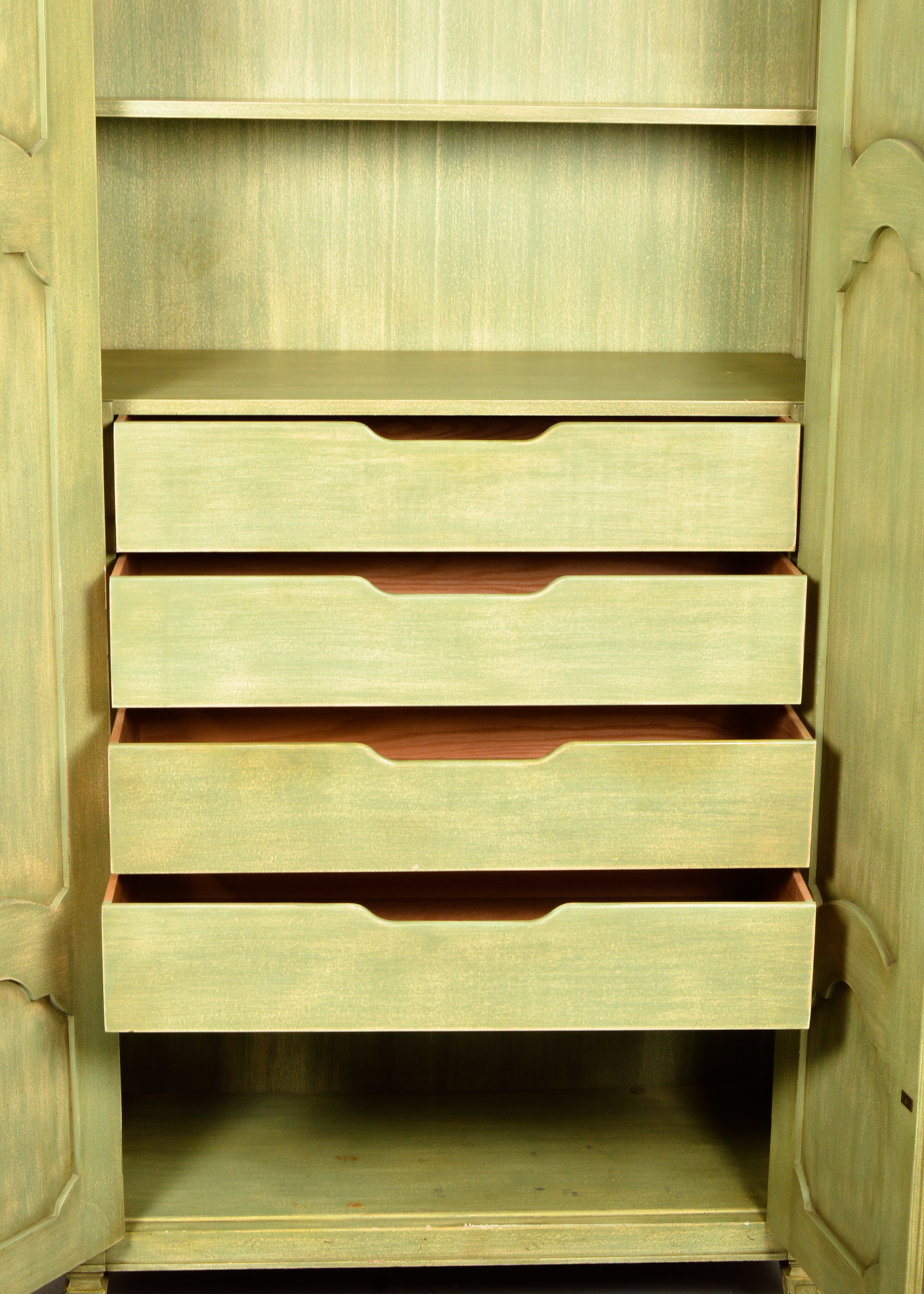 Pale Green Armoire Cabinet by Grand Rapids Chair Company
