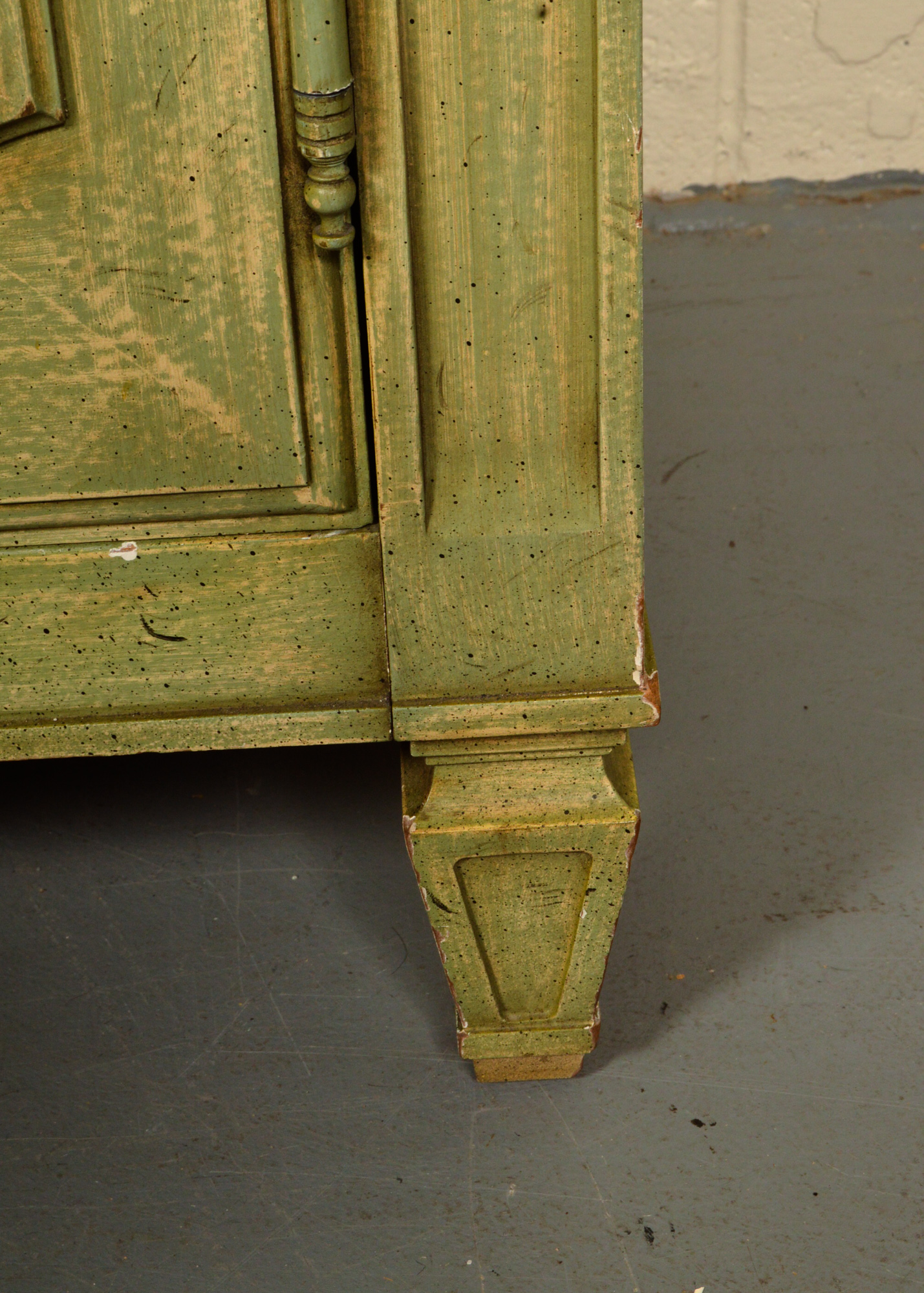 Pale Green Armoire Cabinet by Grand Rapids Chair Company