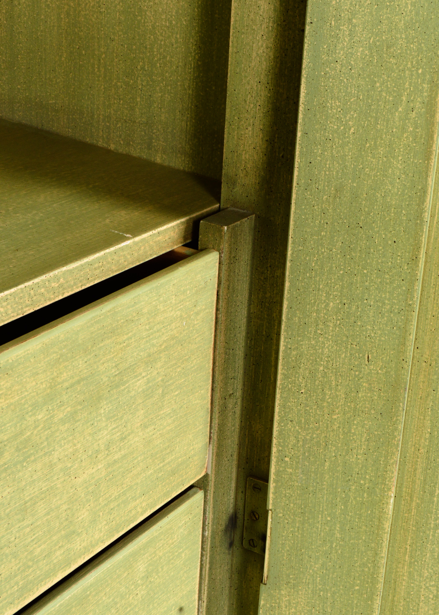 Pale Green Armoire Cabinet by Grand Rapids Chair Company