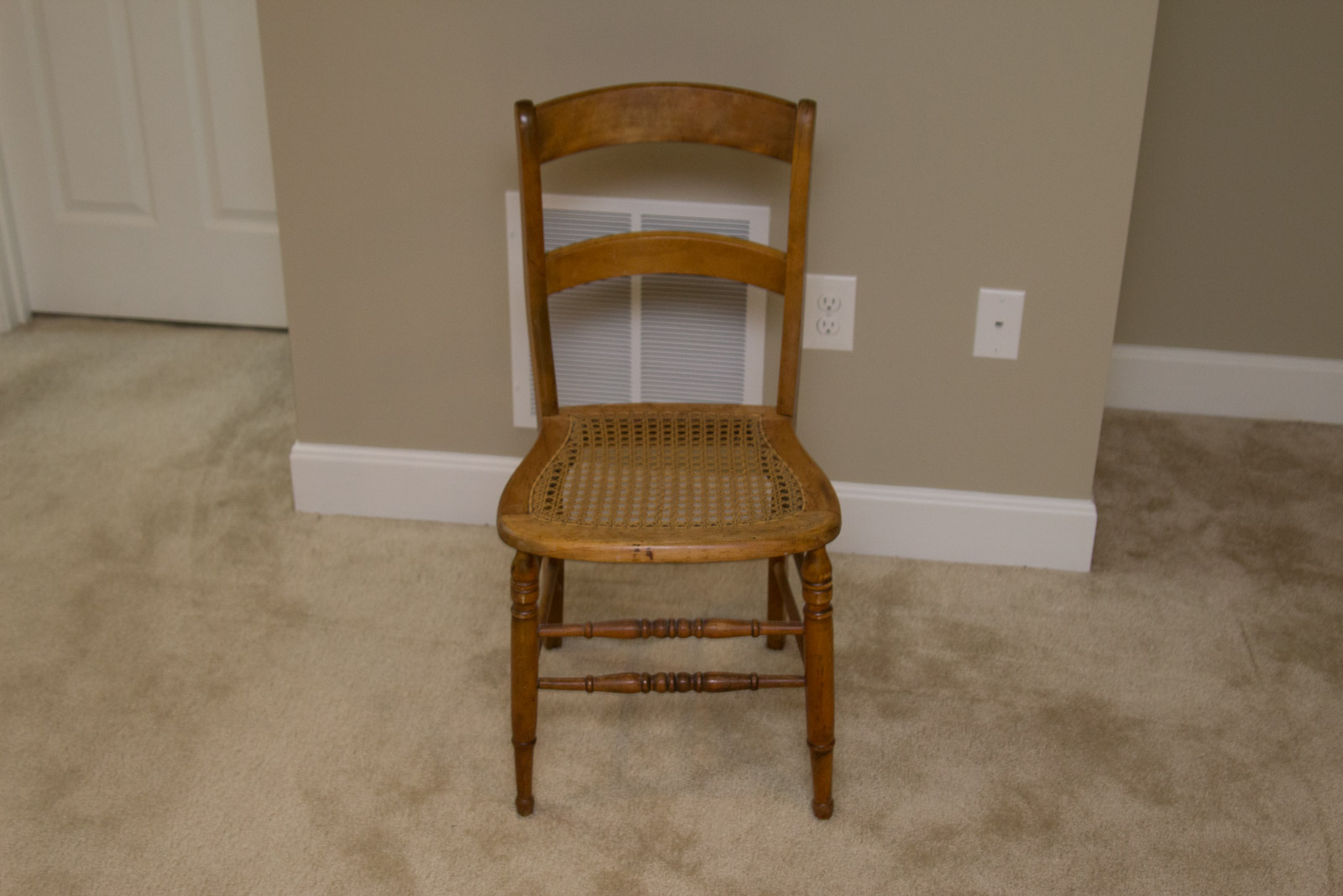 Mission Style Oak Desk With Chair