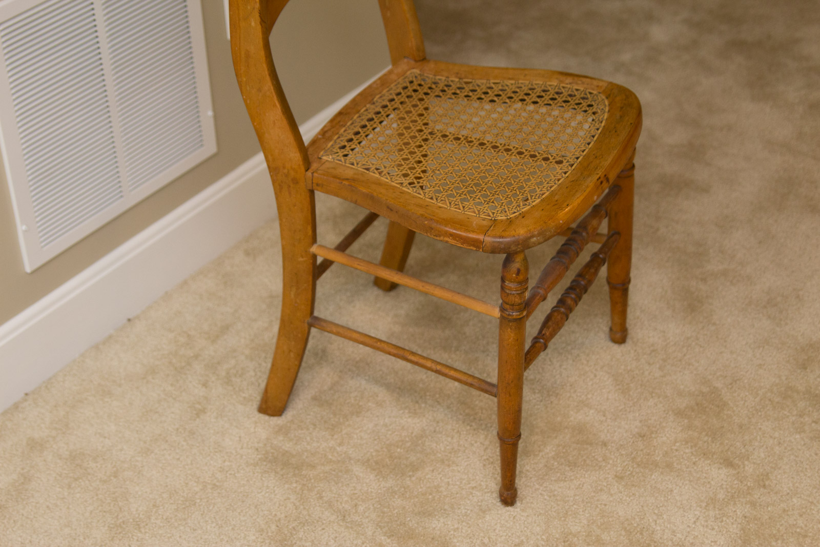 Mission Style Oak Desk With Chair
