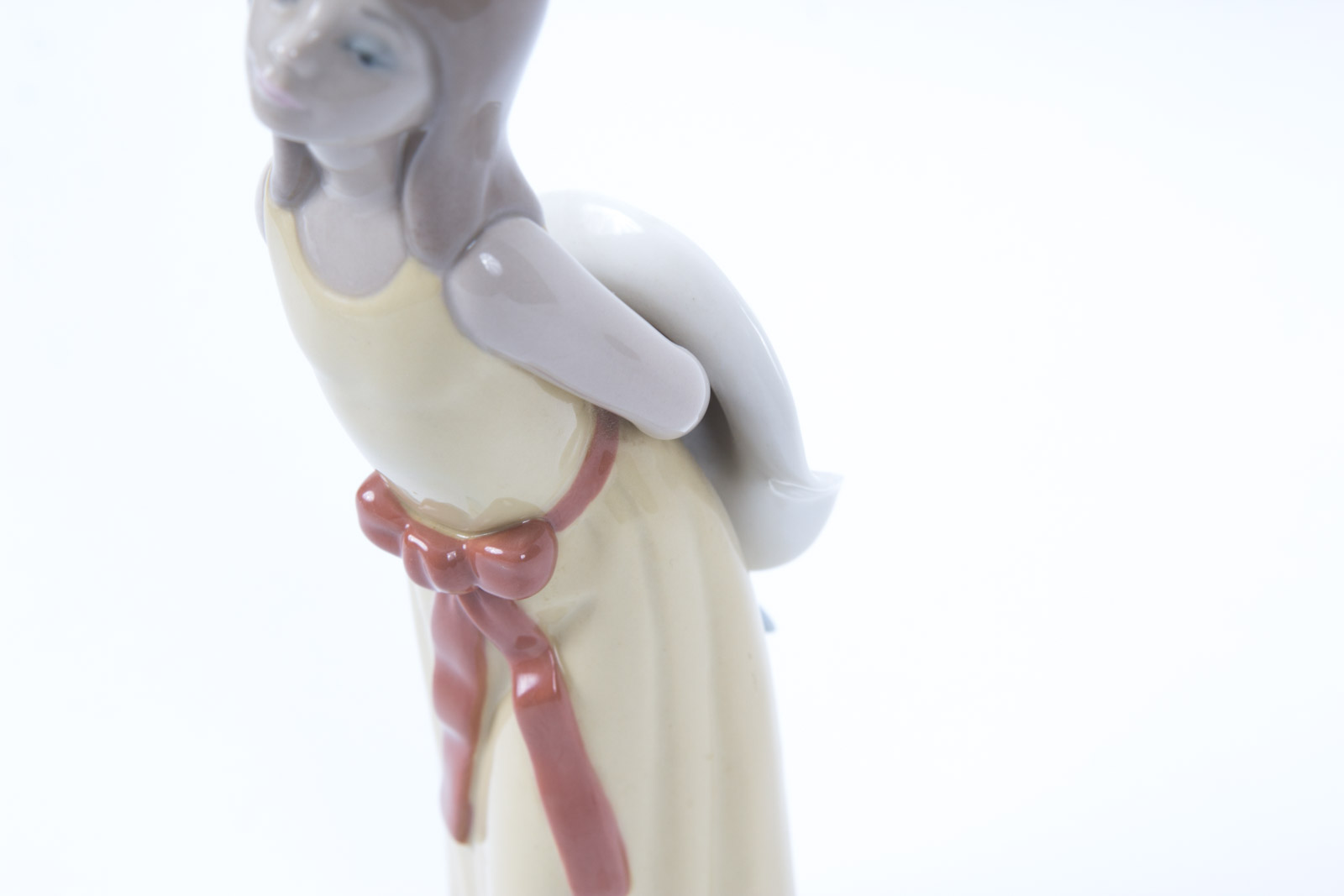 Lladro "Sun Hat Girl; Naughty" Porcelain Figurine