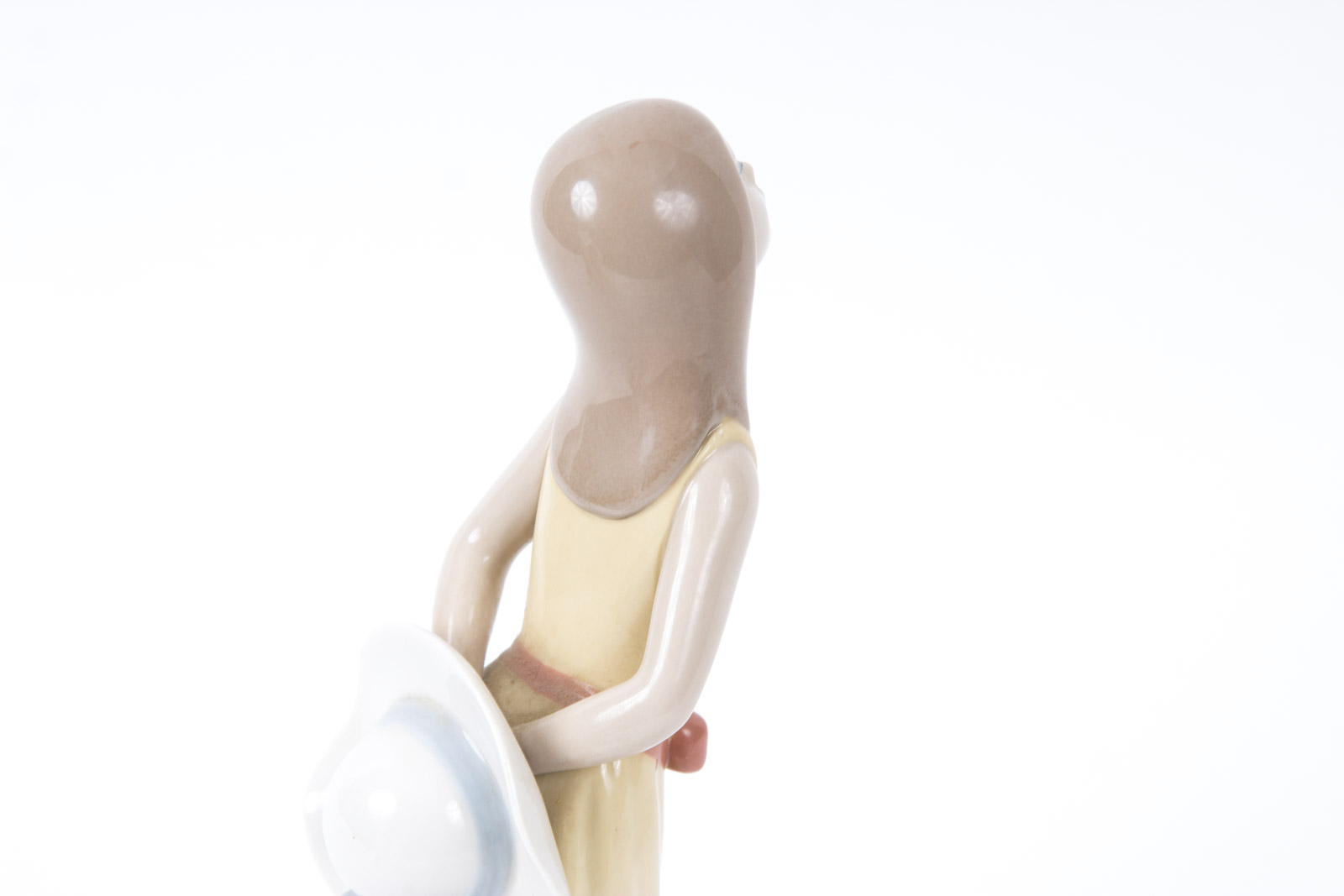 Lladro "Sun Hat Girl; Naughty" Porcelain Figurine