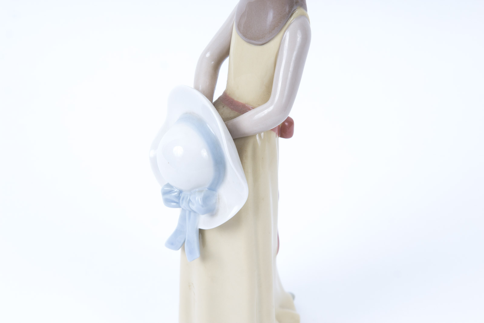 Lladro "Sun Hat Girl; Naughty" Porcelain Figurine