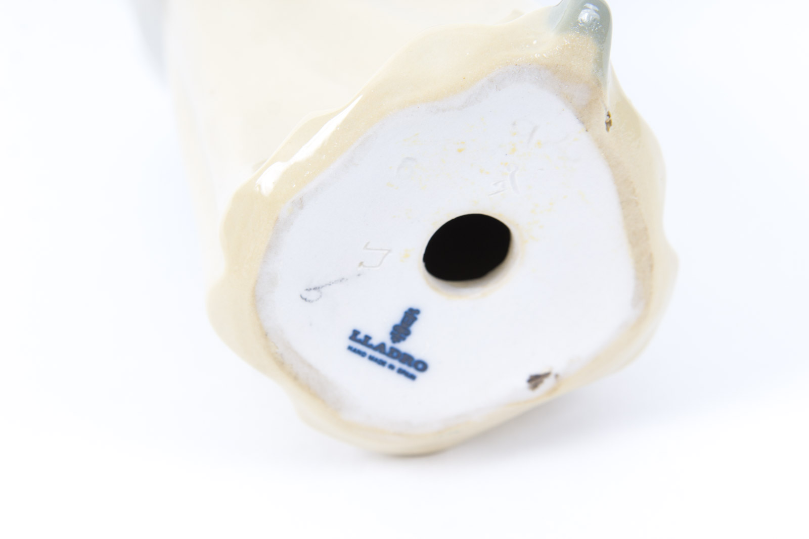 Lladro "Sun Hat Girl; Naughty" Porcelain Figurine