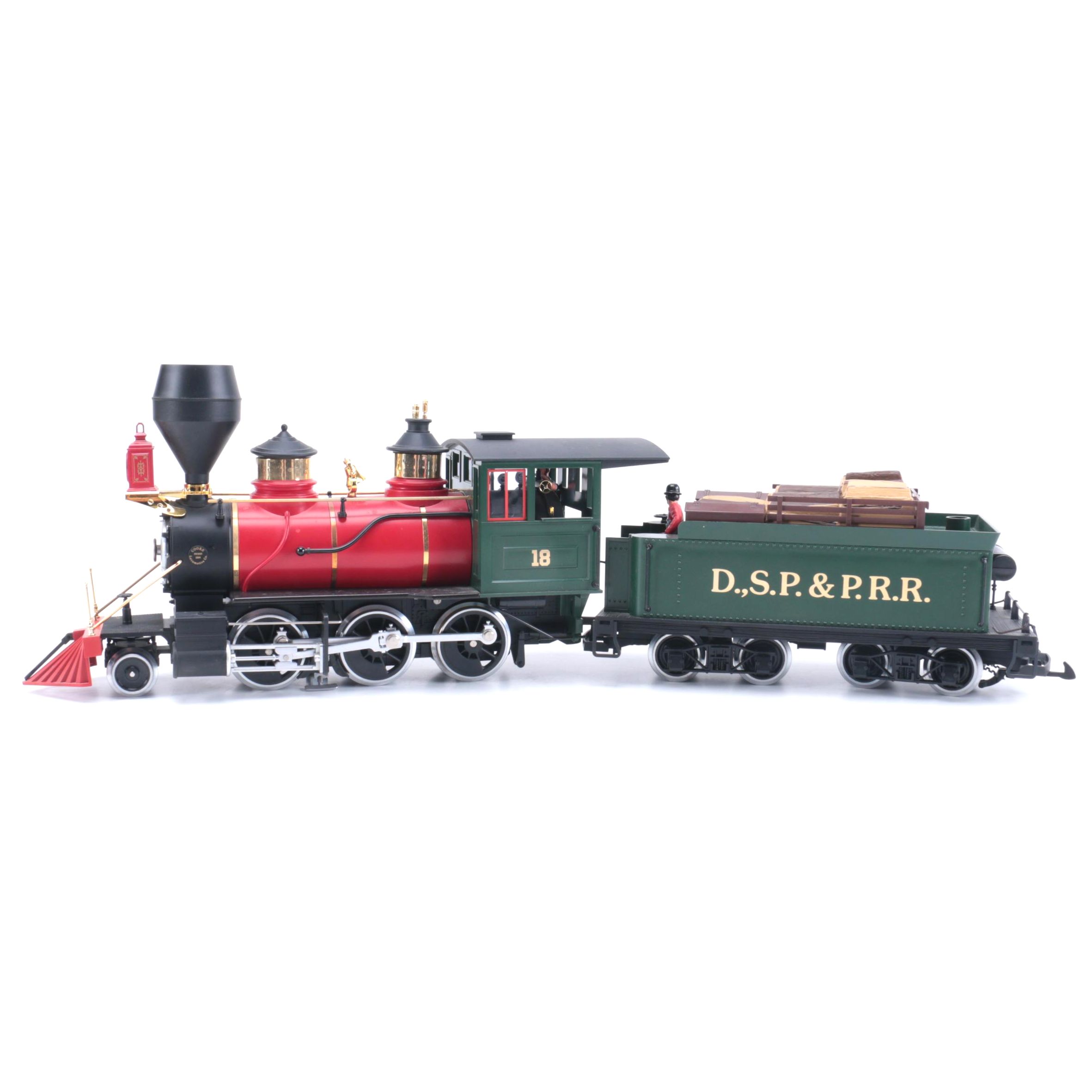 LGB 2018D Locomotive and Tender Car