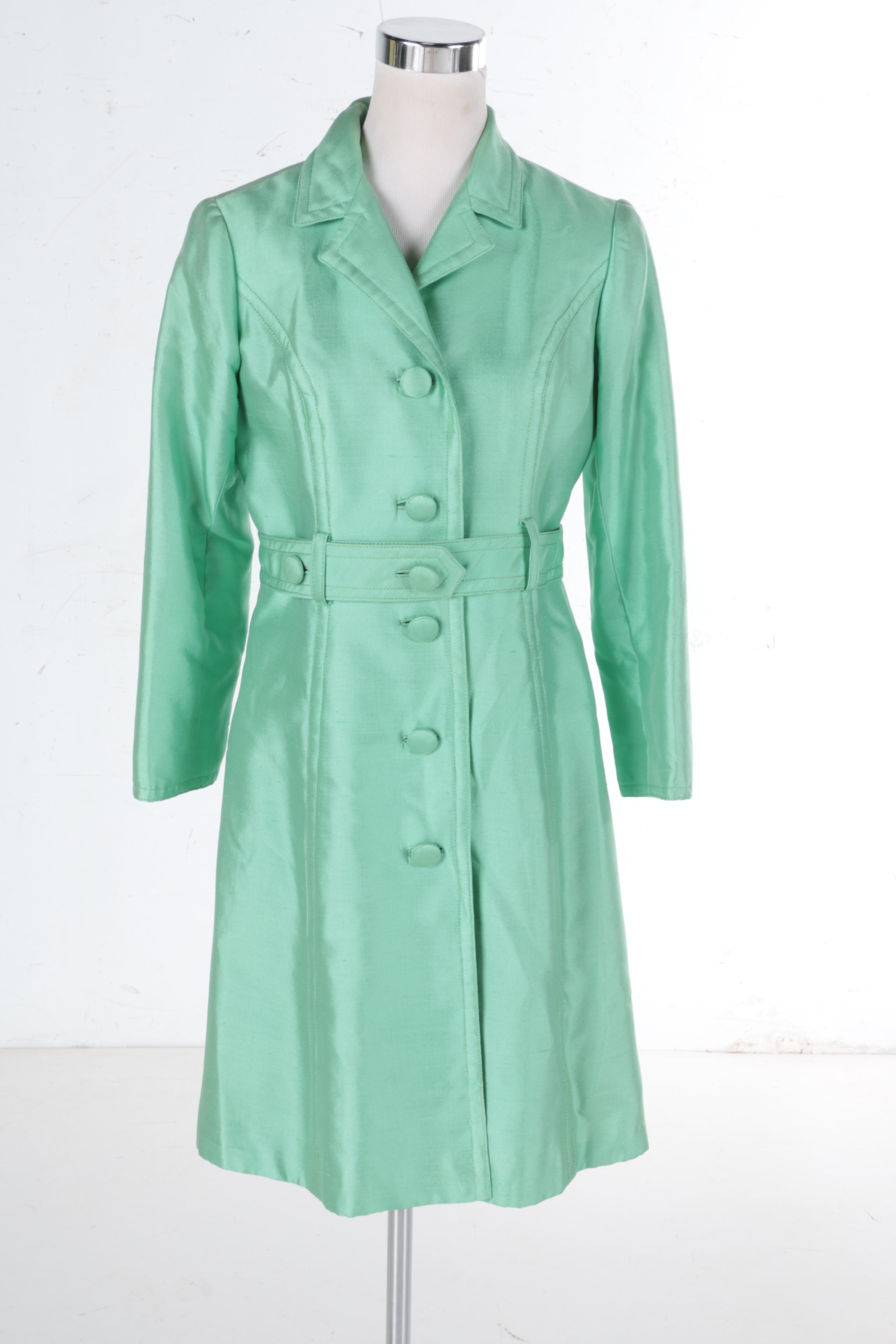 Vintage Dynasty Silk Dress and Dress Coat