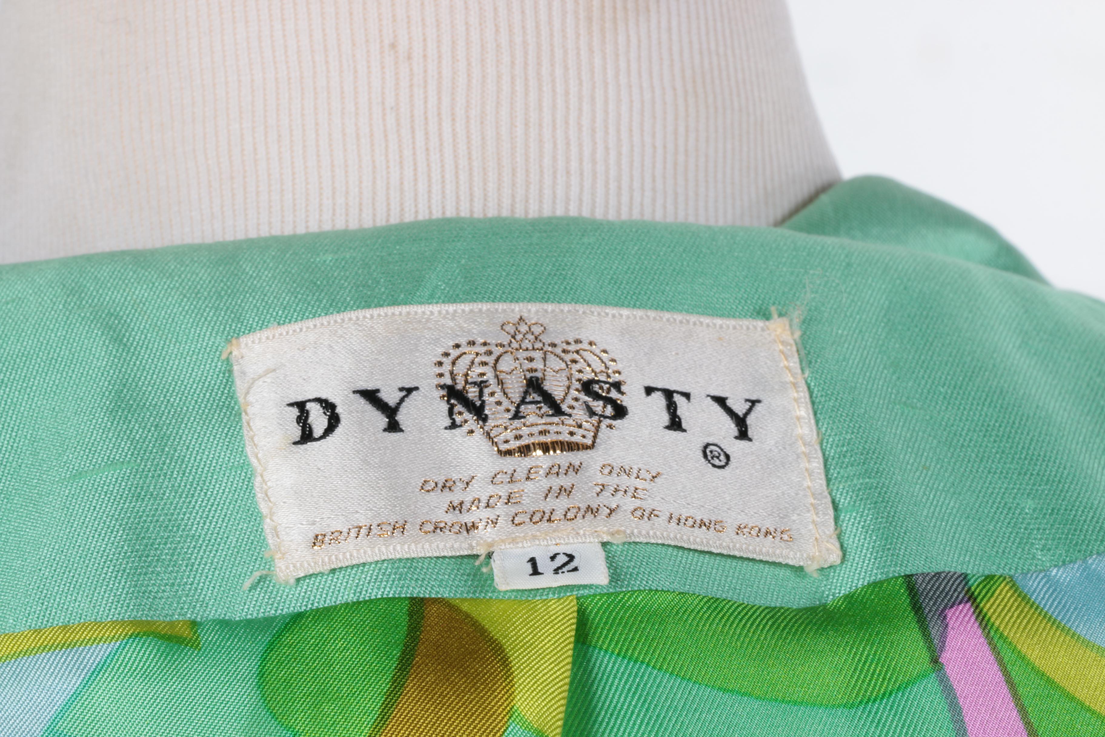Vintage Dynasty Silk Dress and Dress Coat
