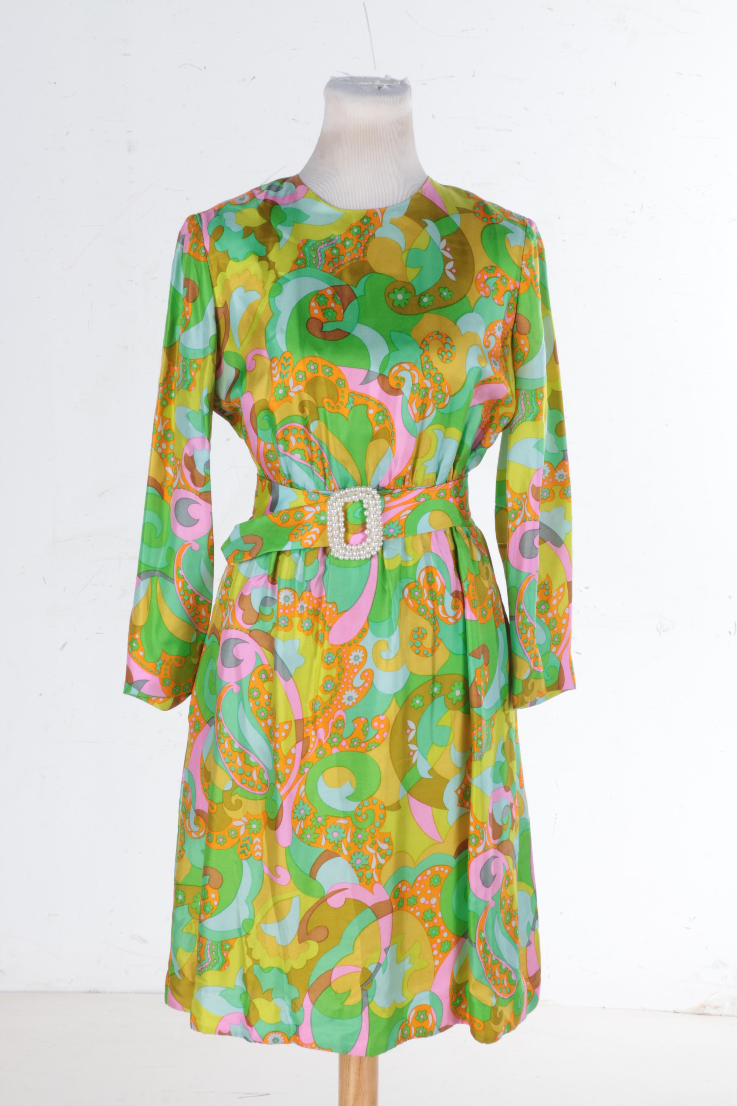 Vintage Dynasty Silk Dress and Dress Coat