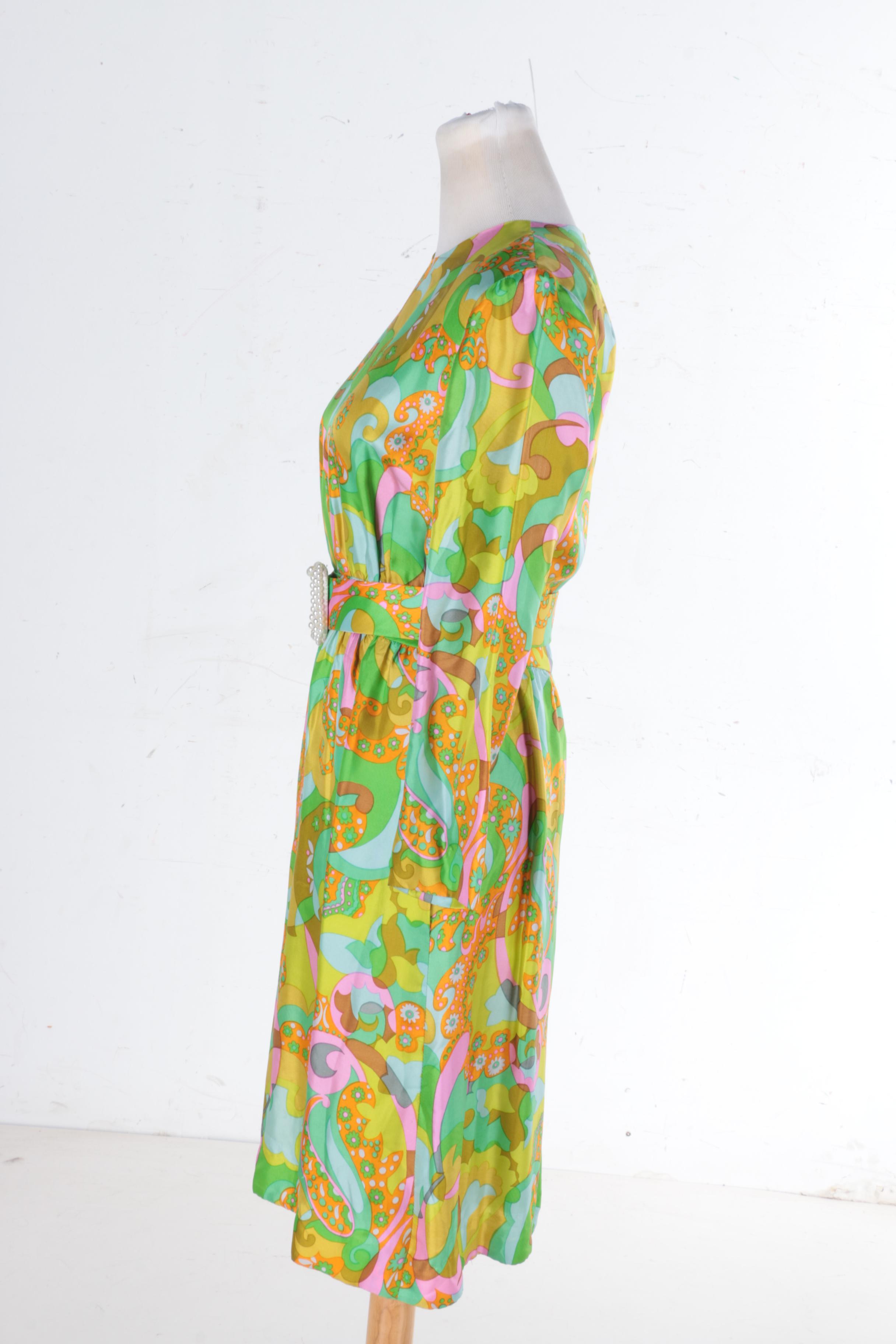 Vintage Dynasty Silk Dress and Dress Coat