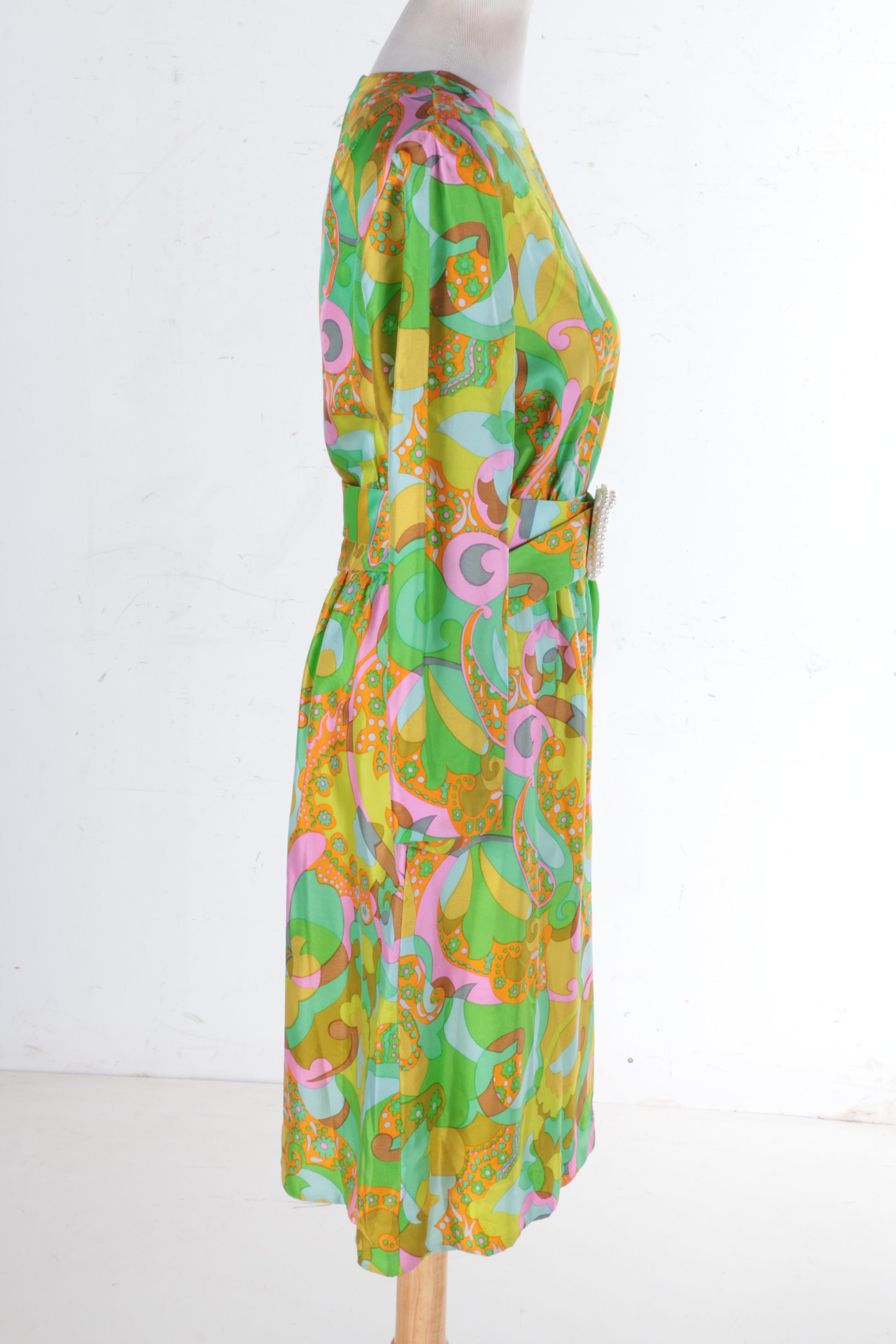 Vintage Dynasty Silk Dress and Dress Coat
