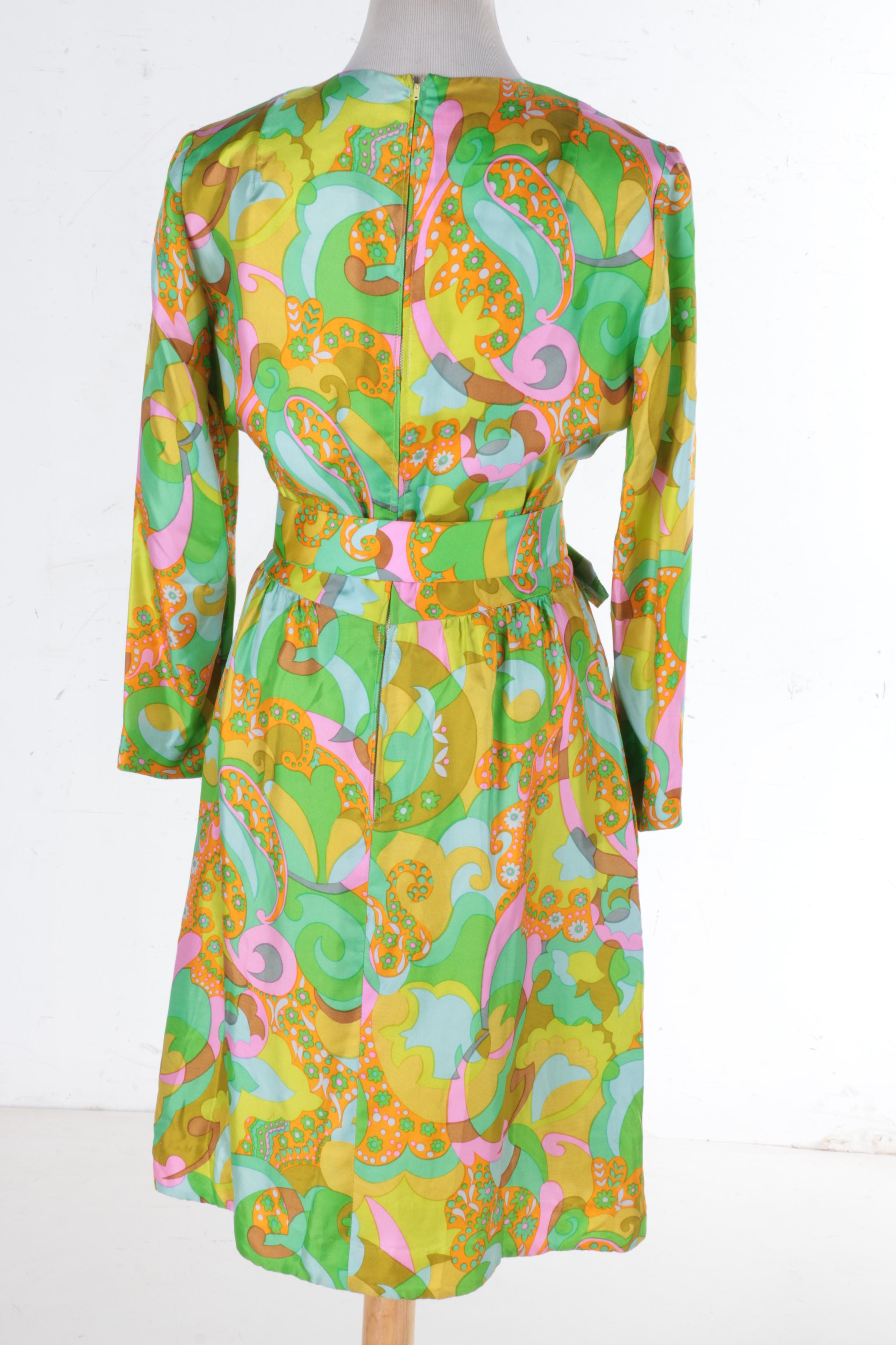Vintage Dynasty Silk Dress and Dress Coat