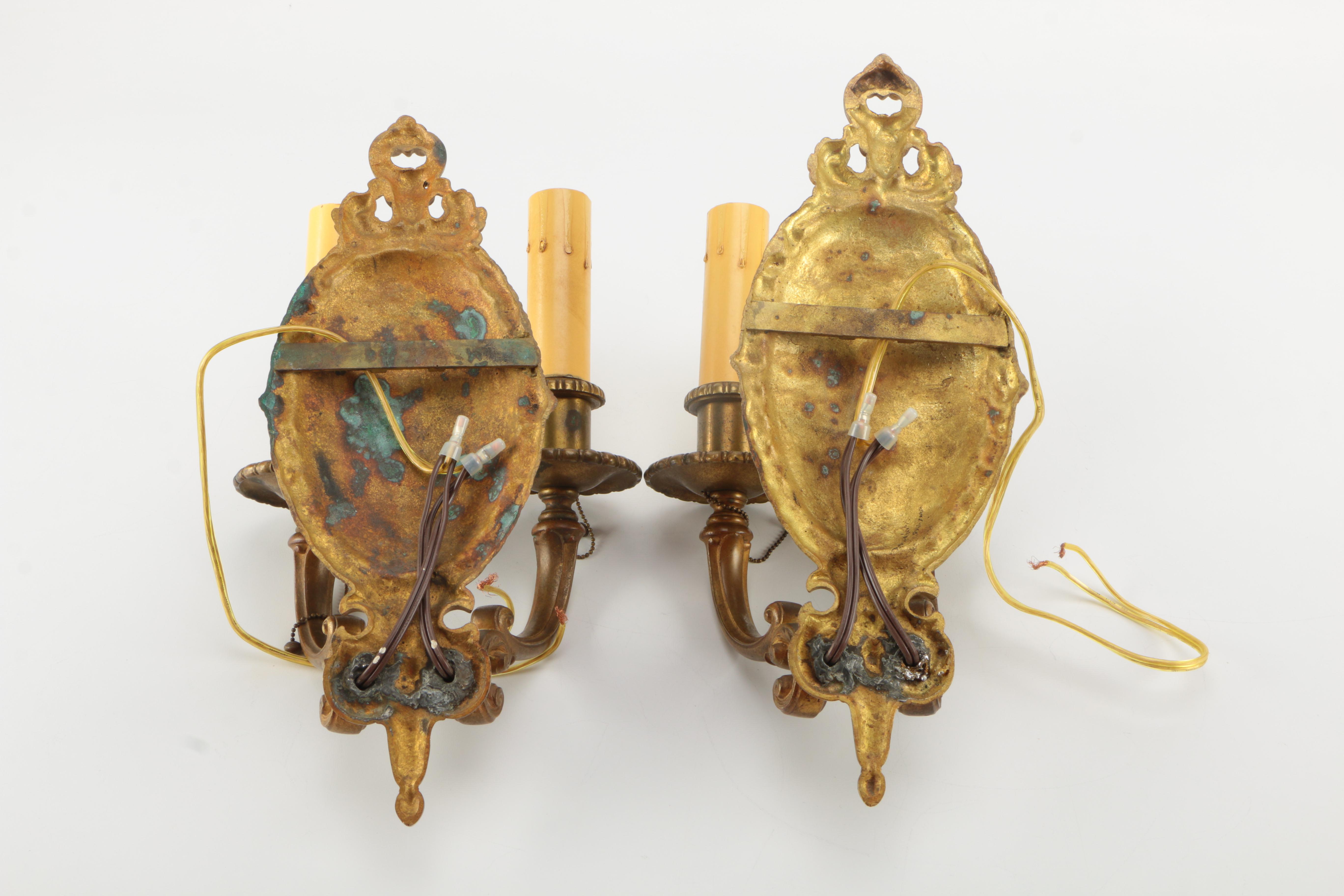 Brass Wall Light Sconces