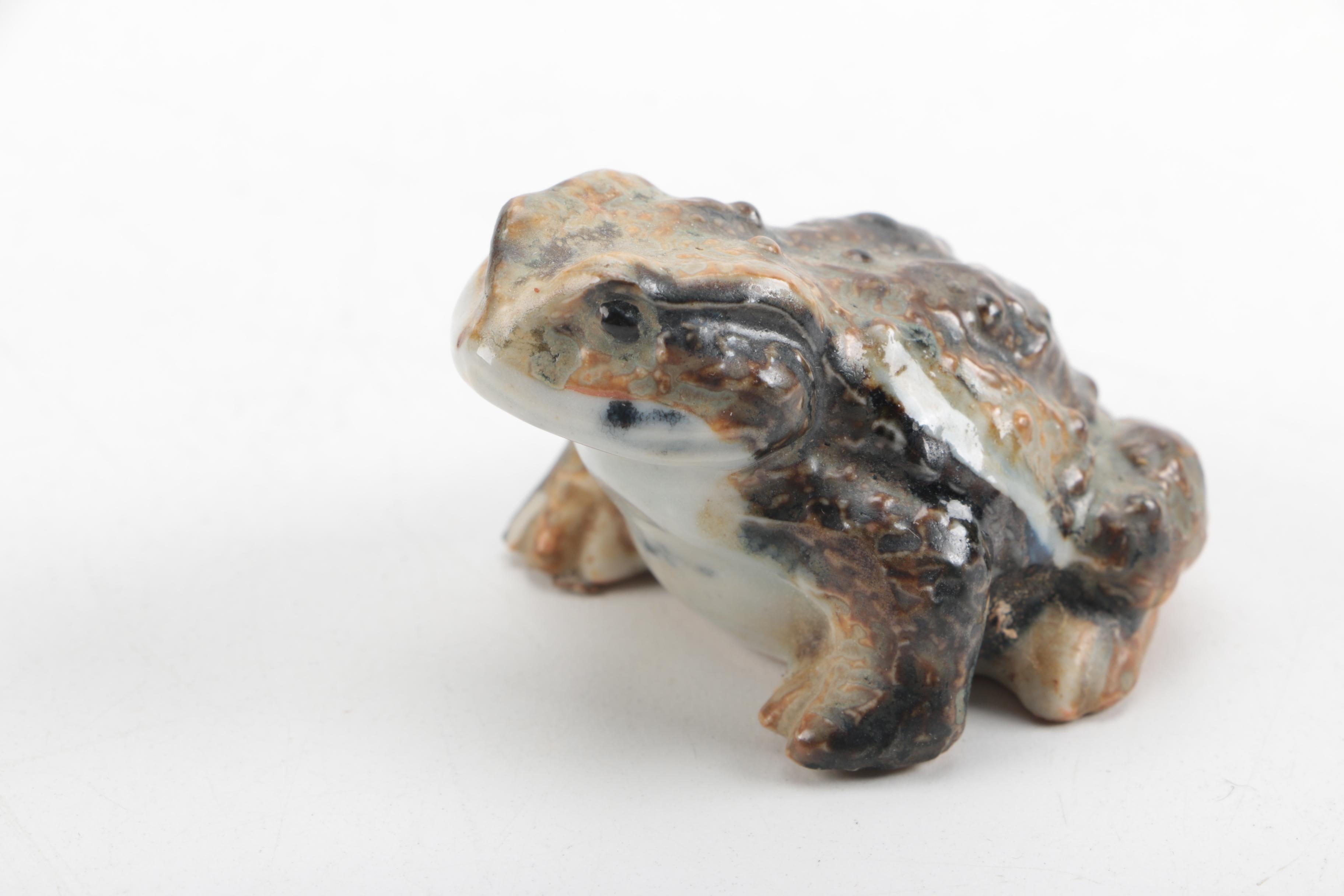 Frog and Turtle Figurines