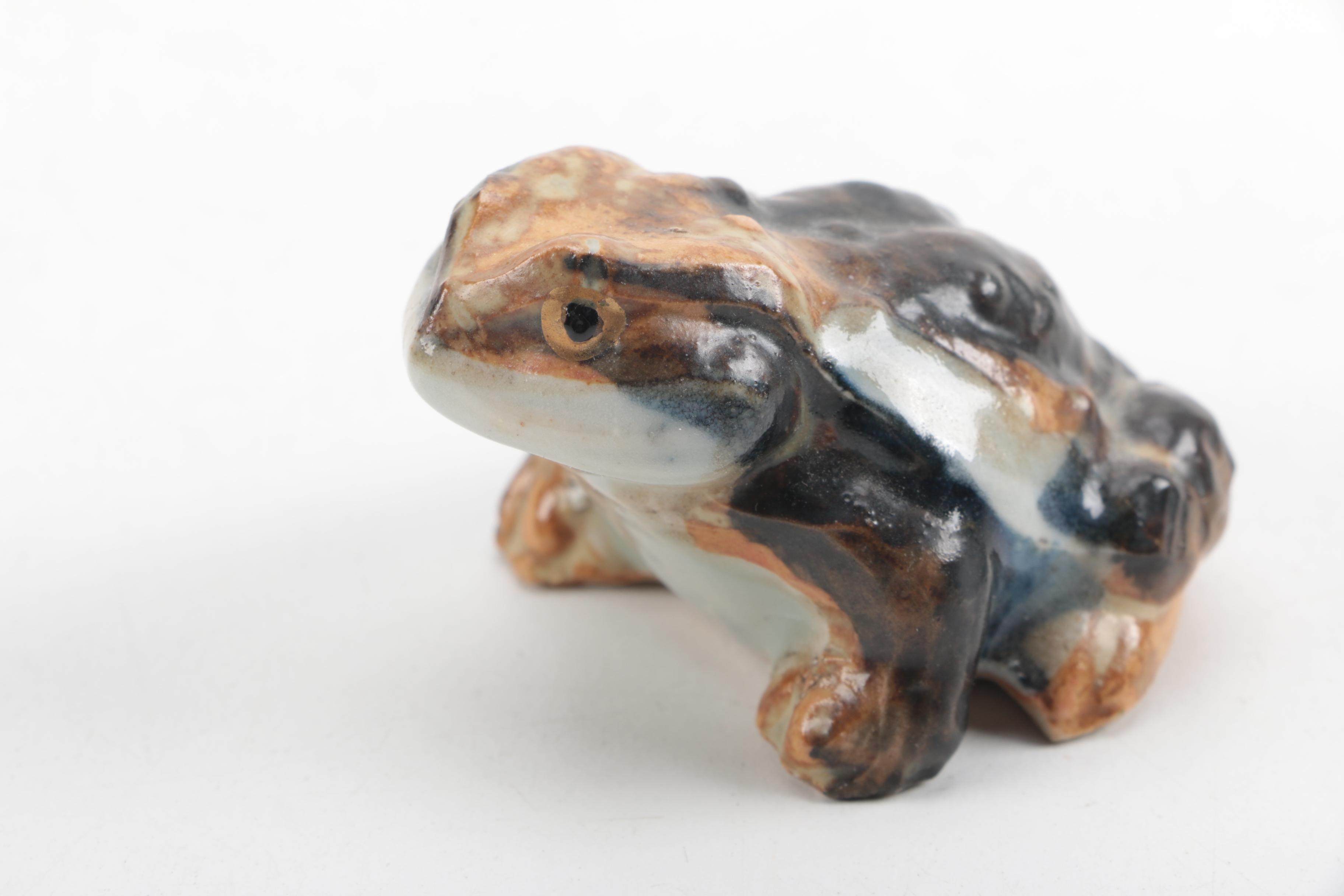 Frog and Turtle Figurines