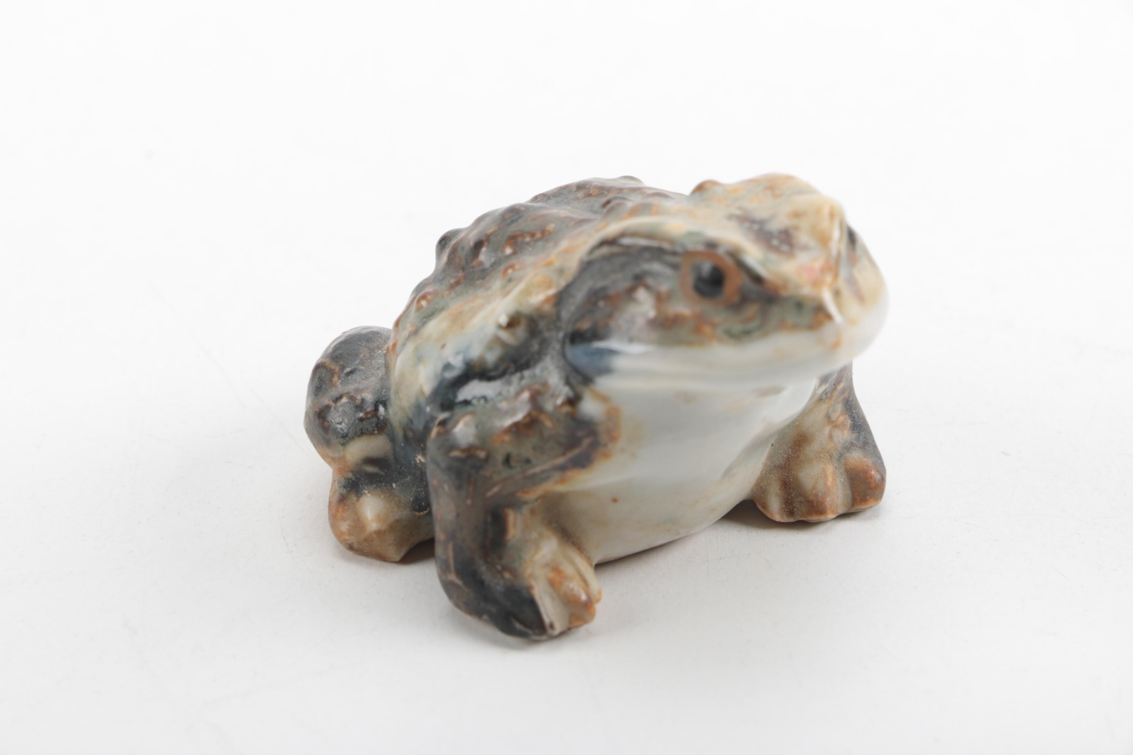 Frog and Turtle Figurines