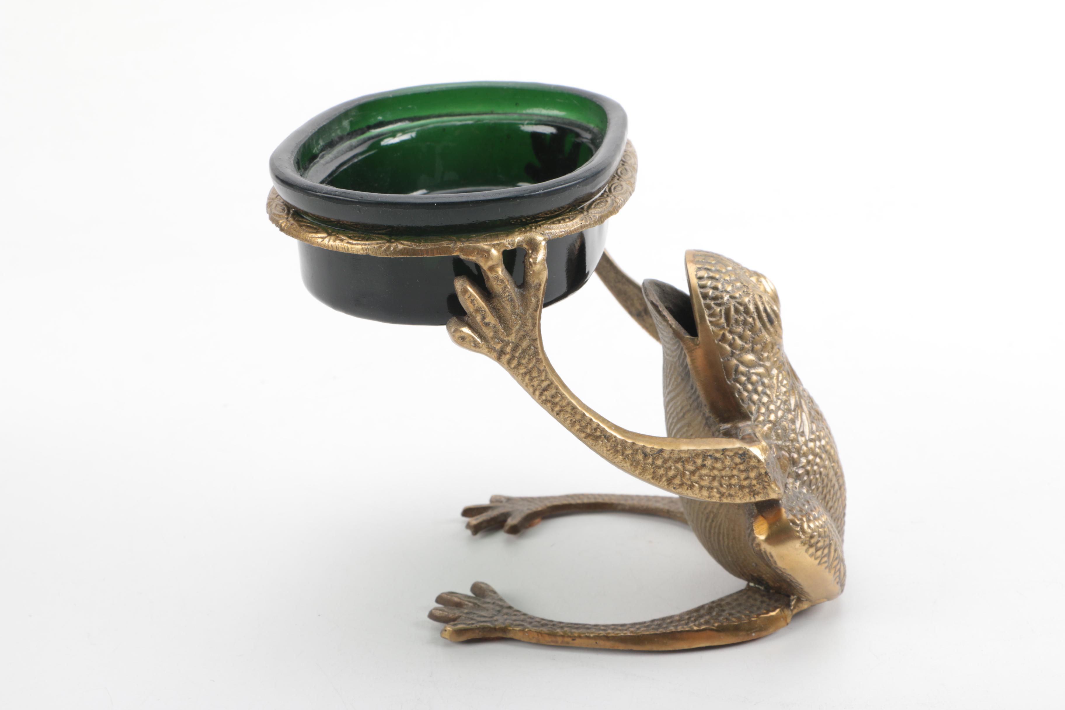 Frog and Turtle Figurines