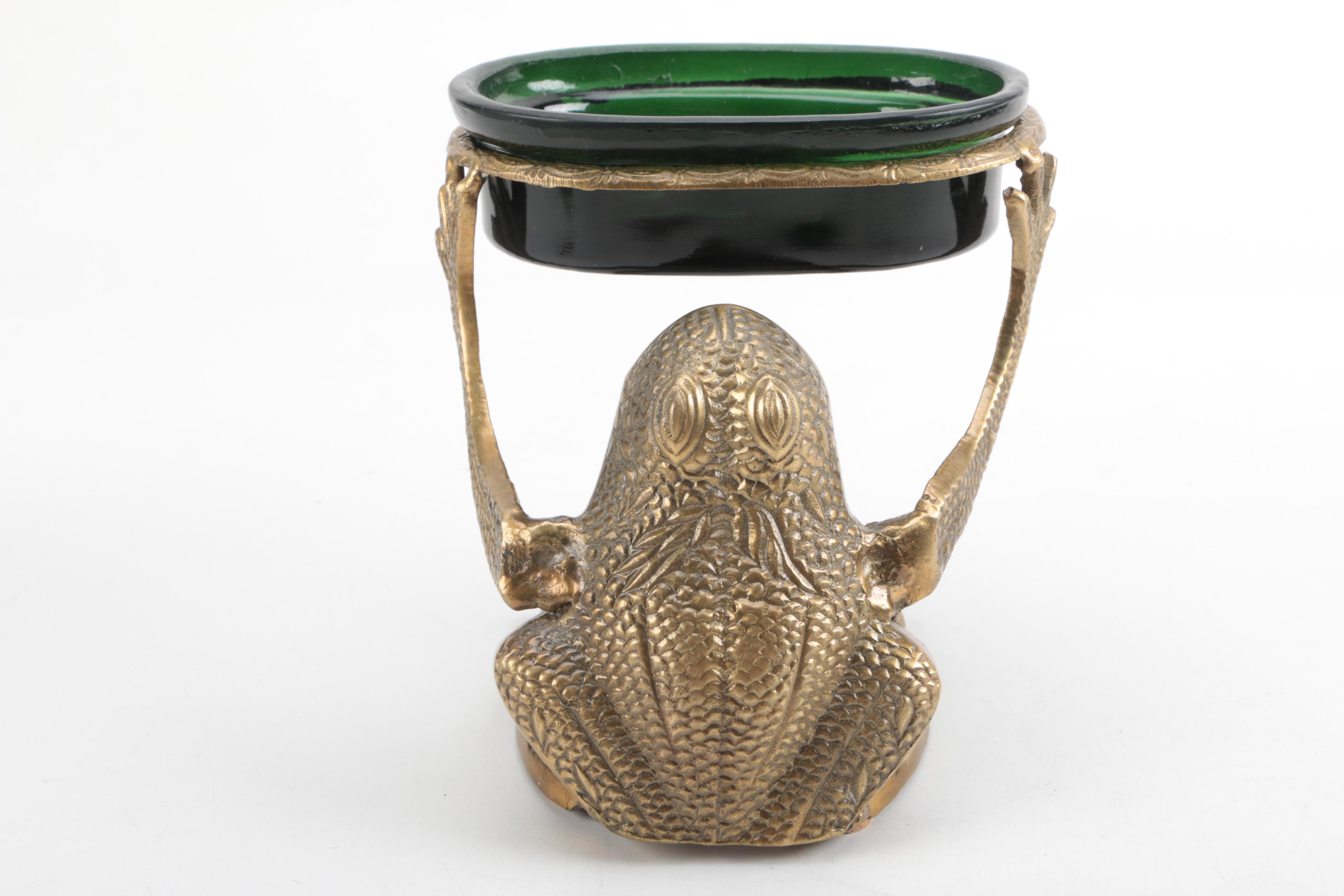 Frog and Turtle Figurines