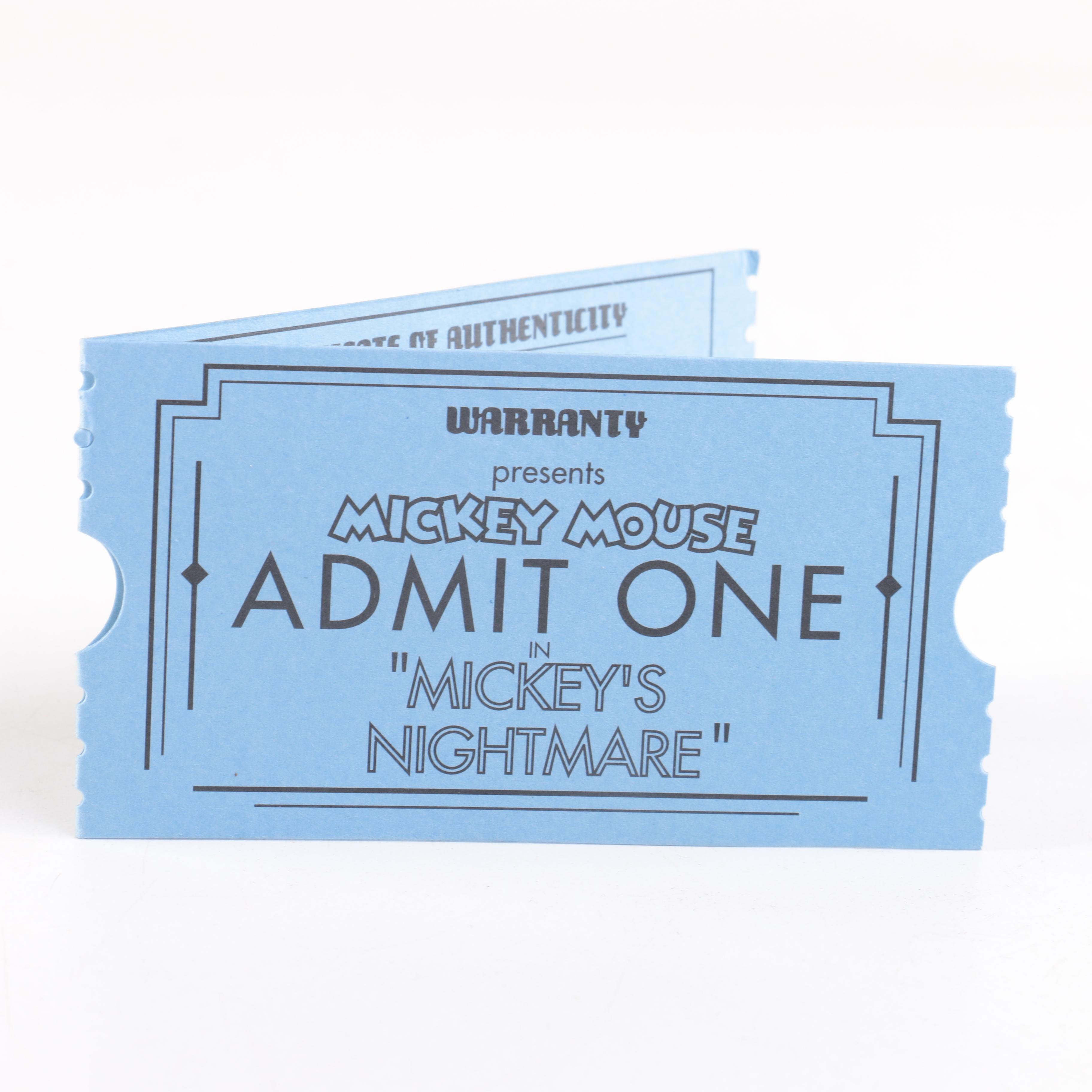 Walt Disney "Fresh Vintage Series" Box of Memorabilia