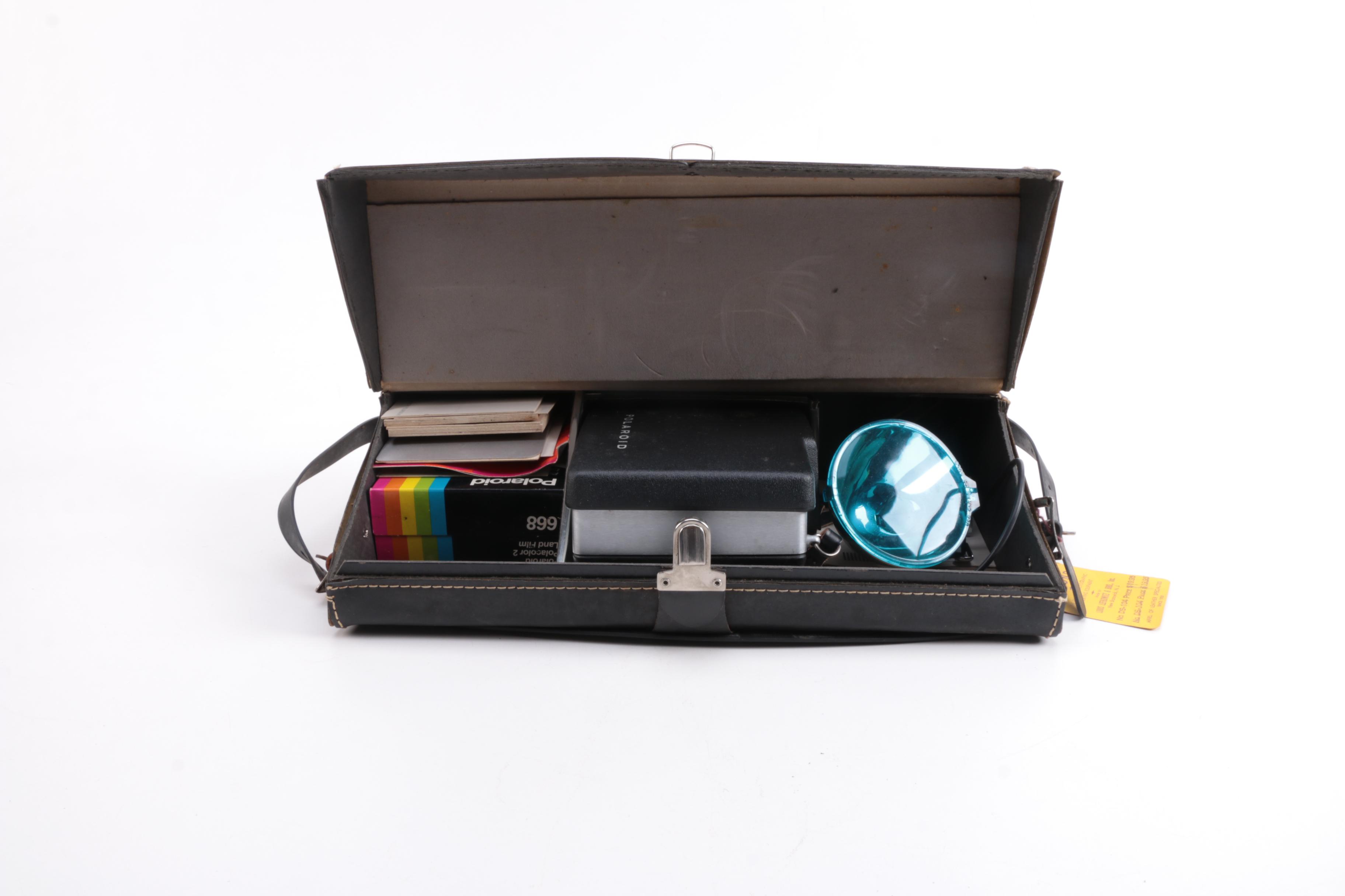 Polaroid Camera and Accessories