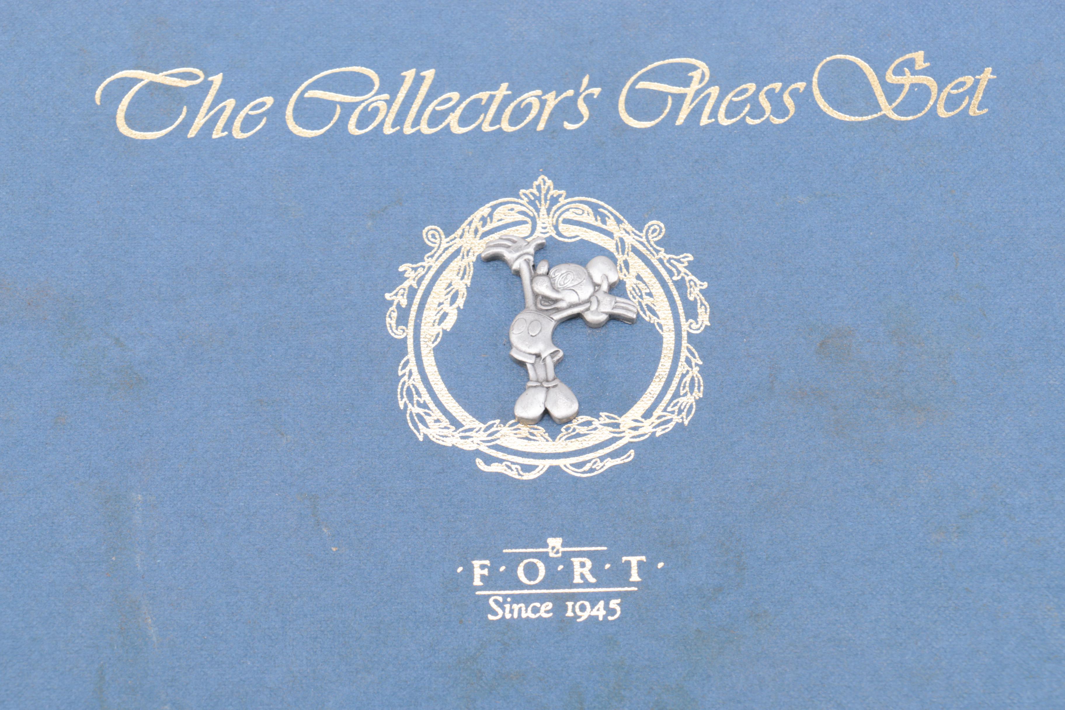 Disney Collector's Chess Set by Fort