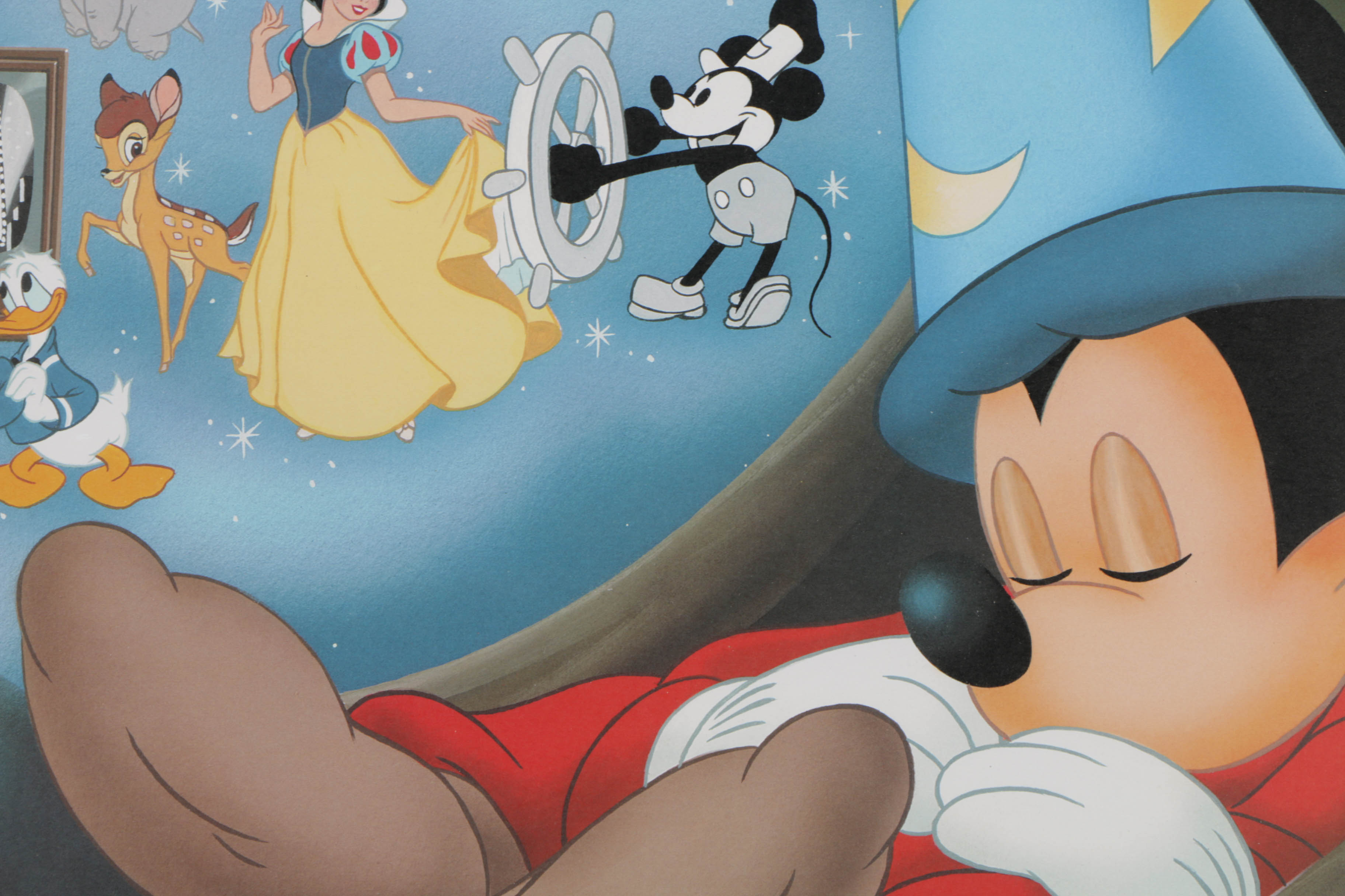 After Don Williams Offset Lithograph on Paper Disney Characters