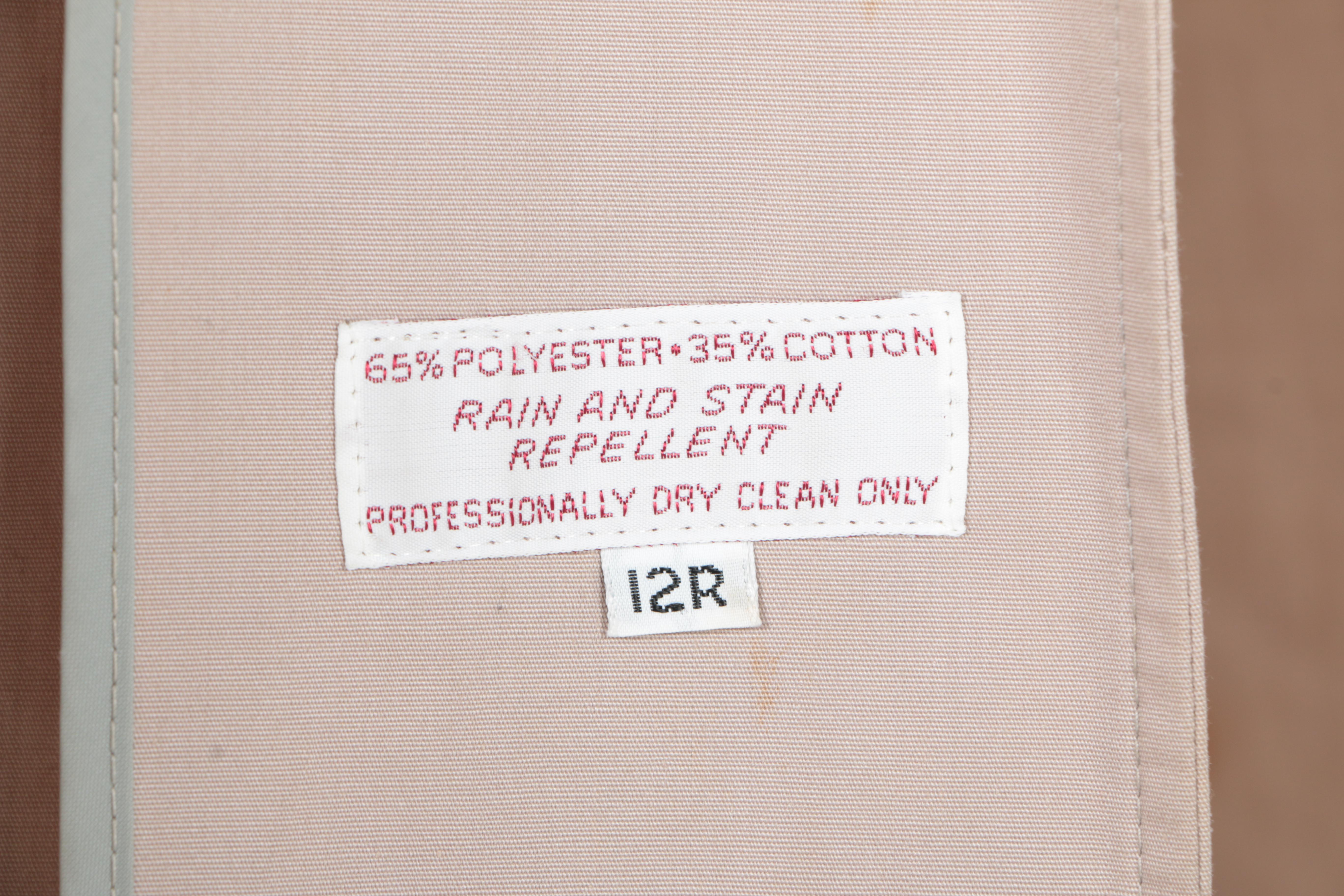 Christian Dior Weather Wear Trench Coat