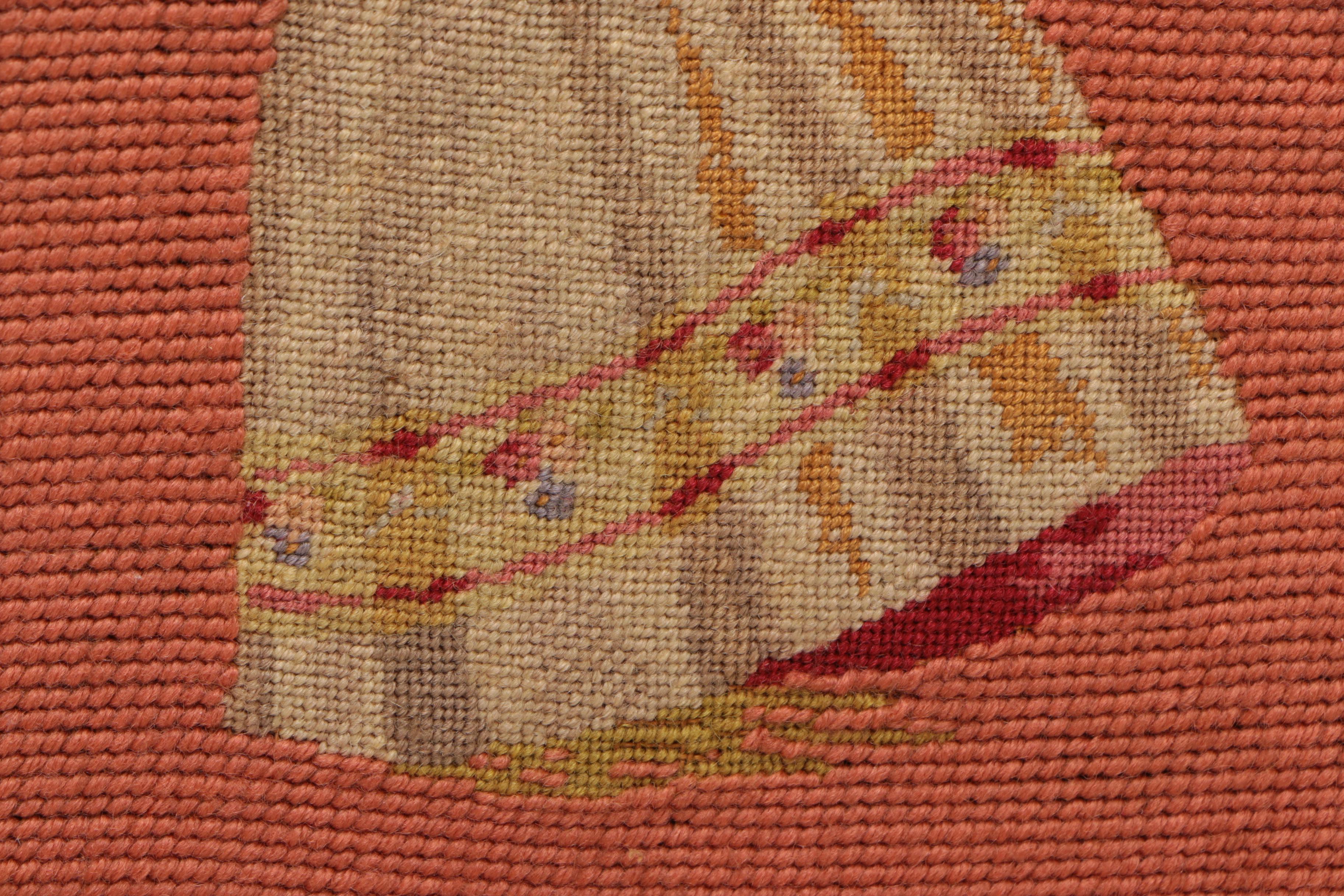 Vintage Framed Needlepoint of a Woman in a Hoop Skirt and Bonnet