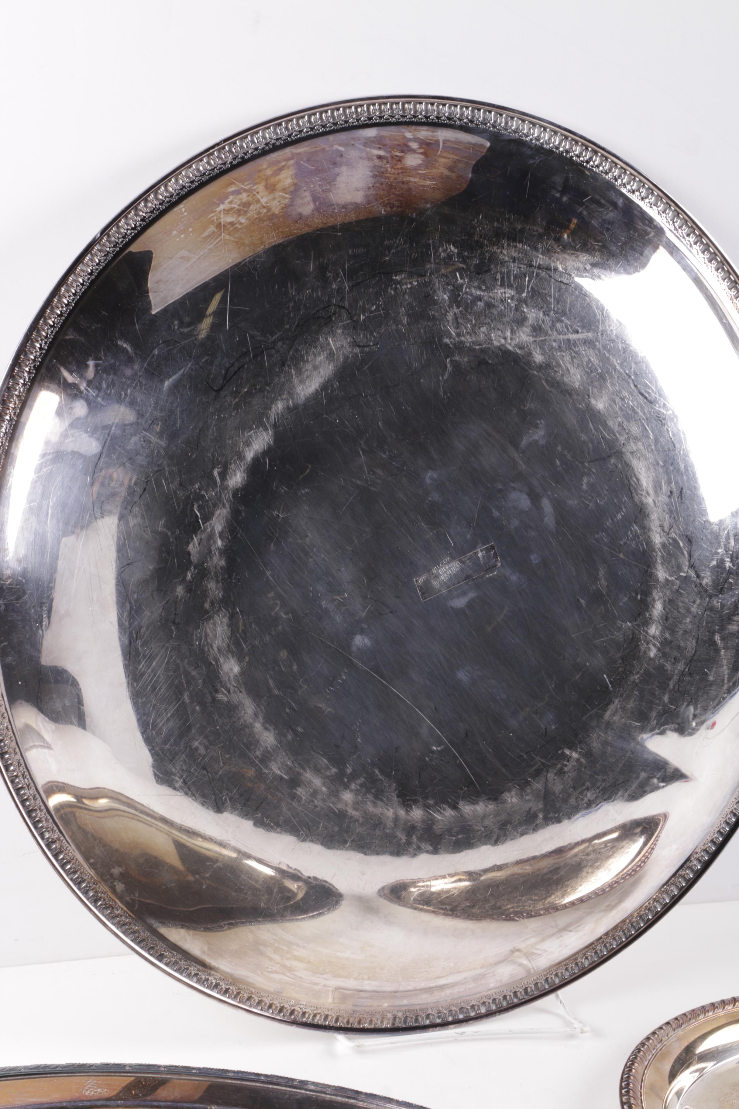 Plated Silver Serving Trays