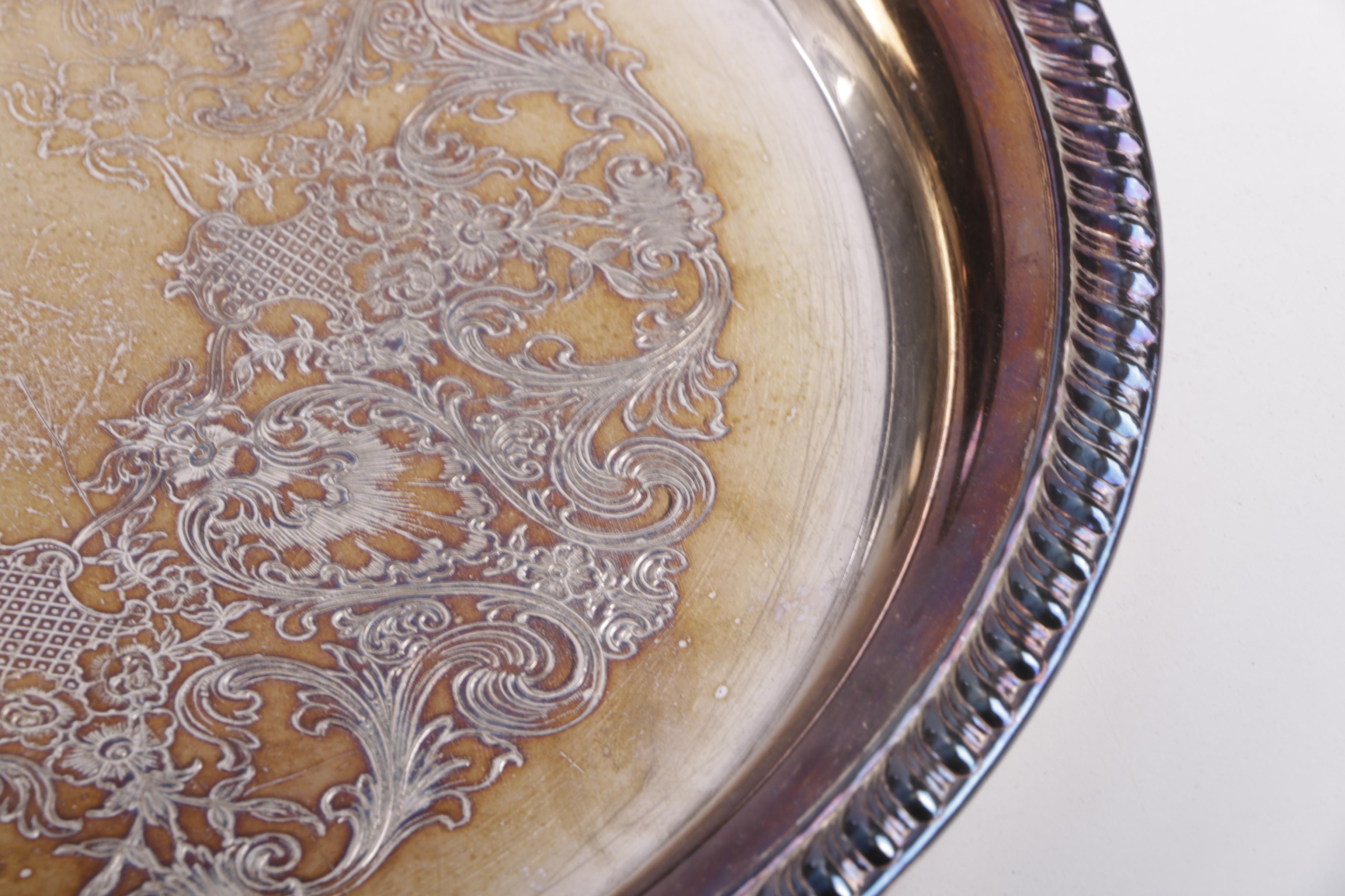 Plated Silver Serving Trays