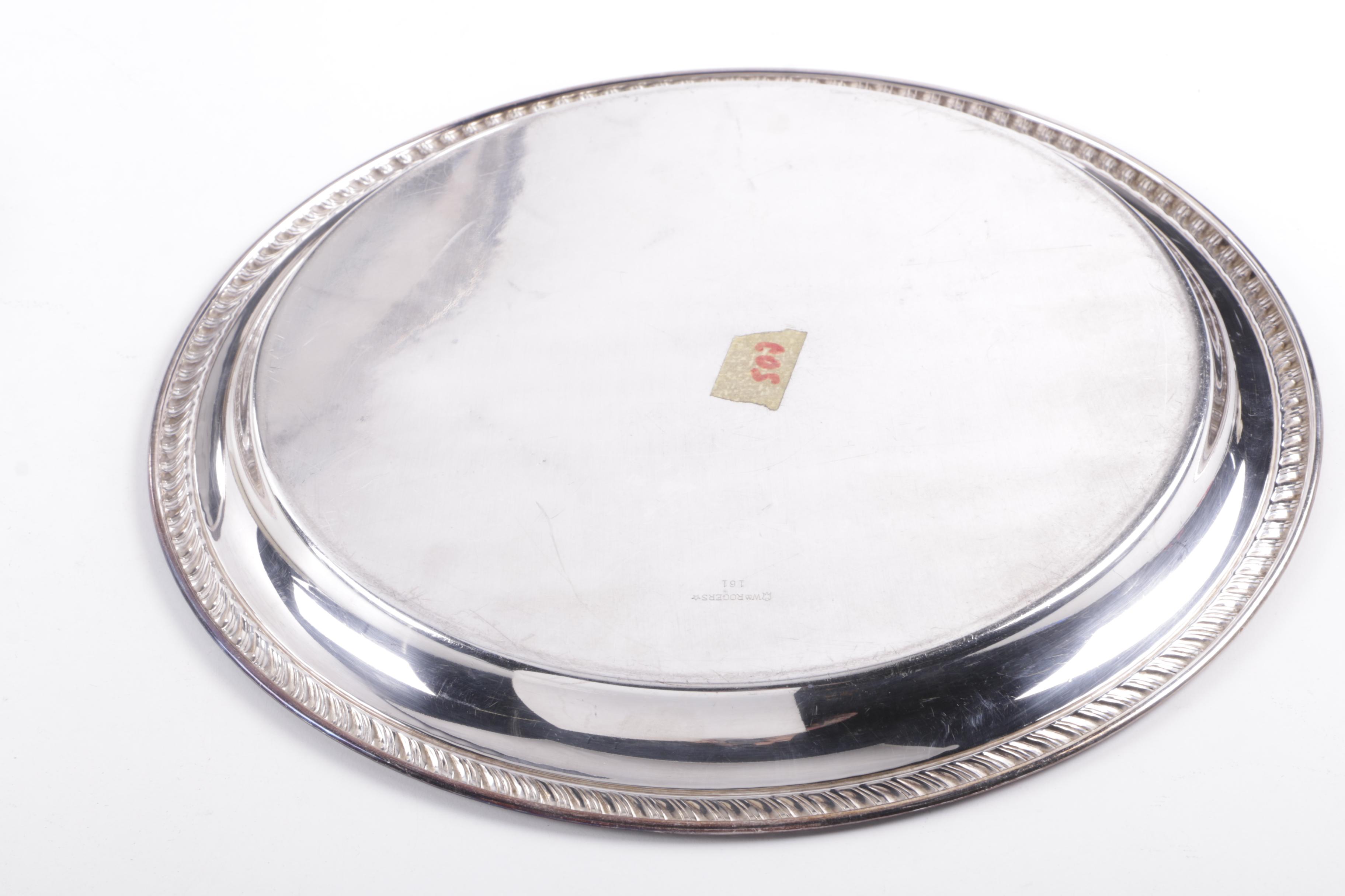 Plated Silver Serving Trays