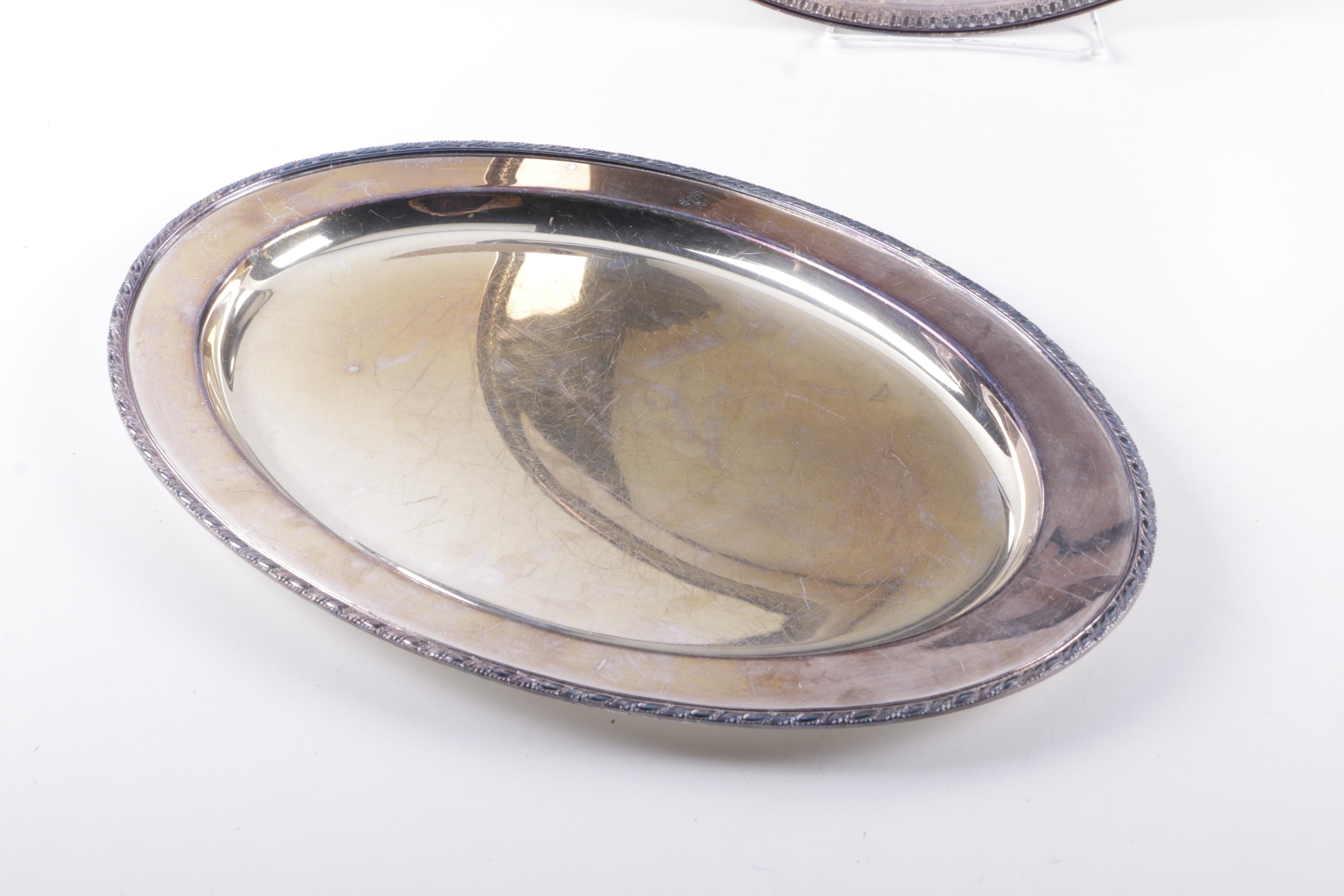 Plated Silver Serving Trays