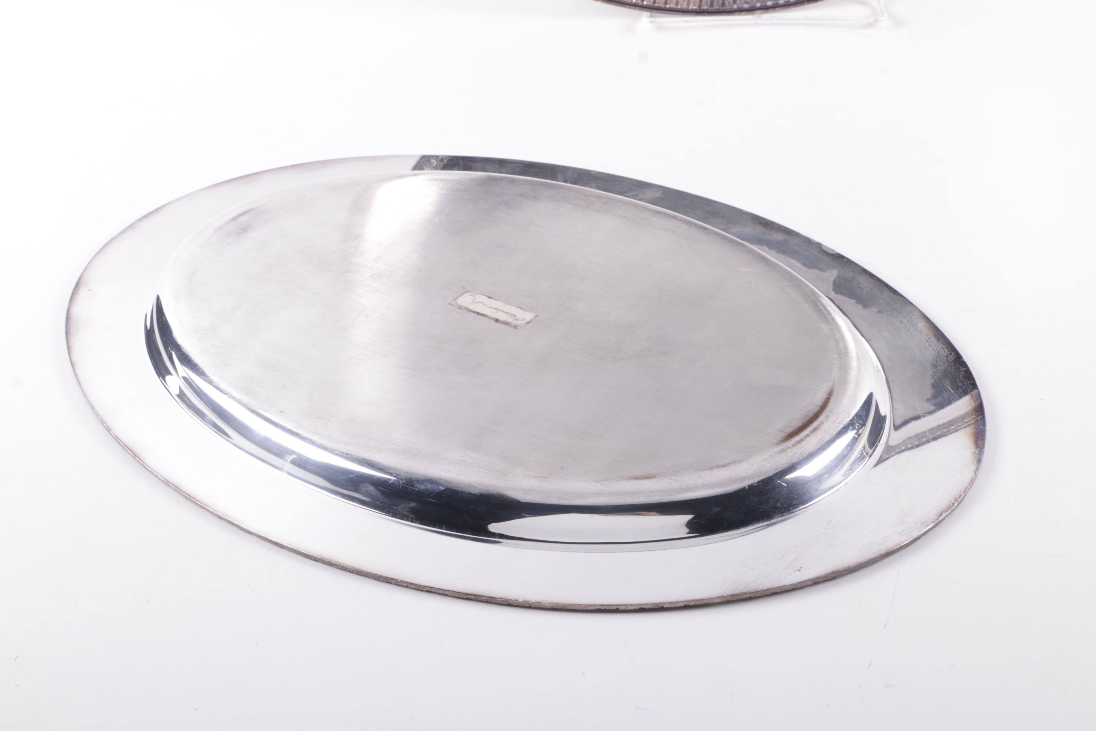 Plated Silver Serving Trays